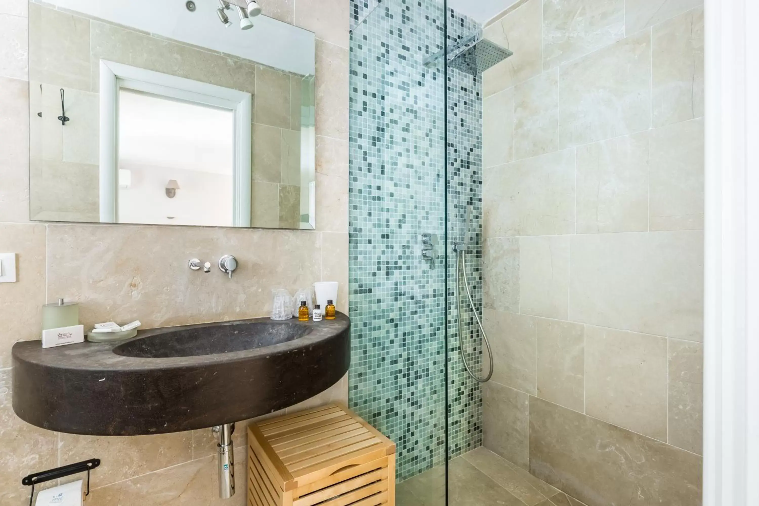 Bathroom in Scicli Albergo Diffuso