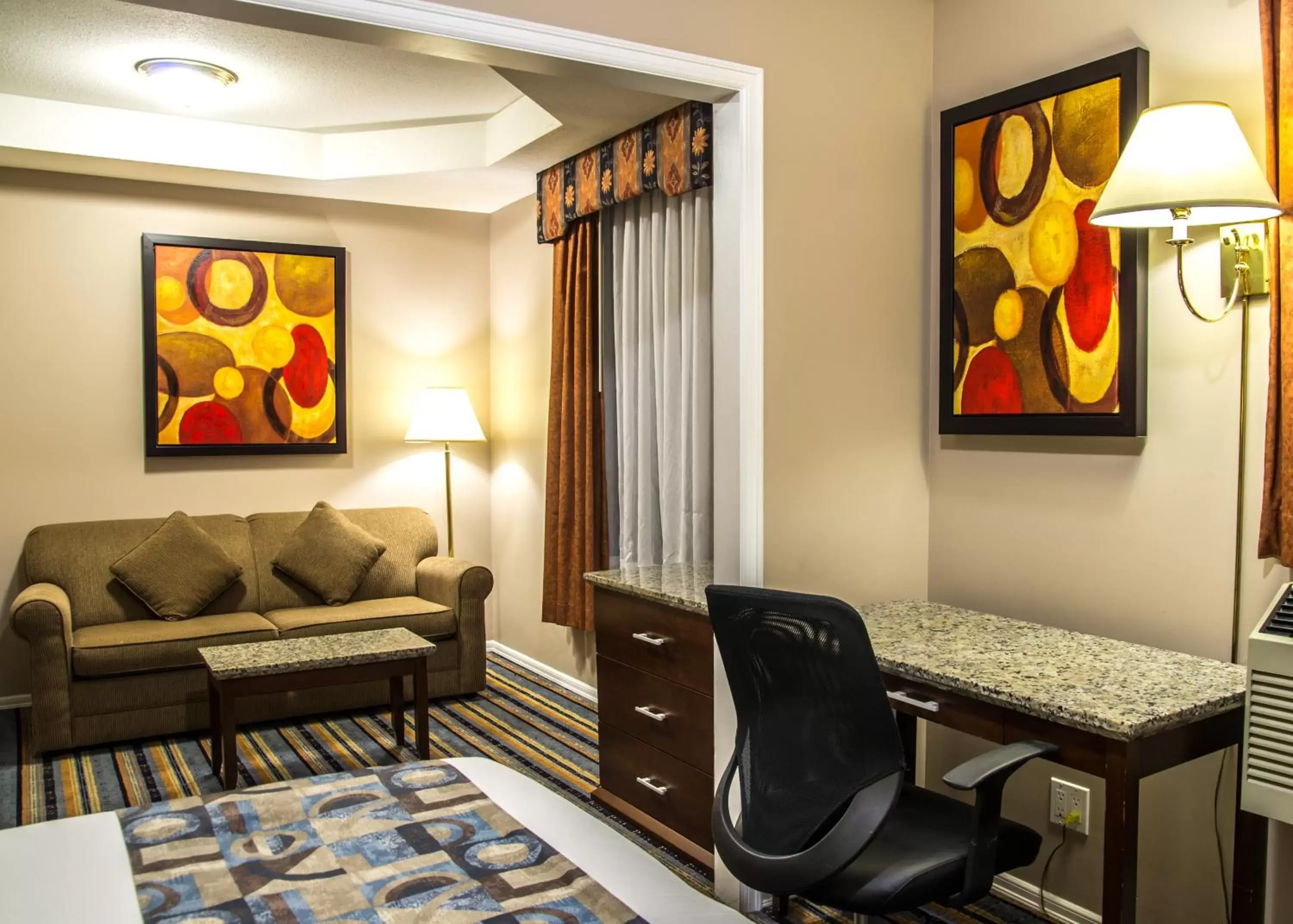 Seating Area in Quality Inn & Suites