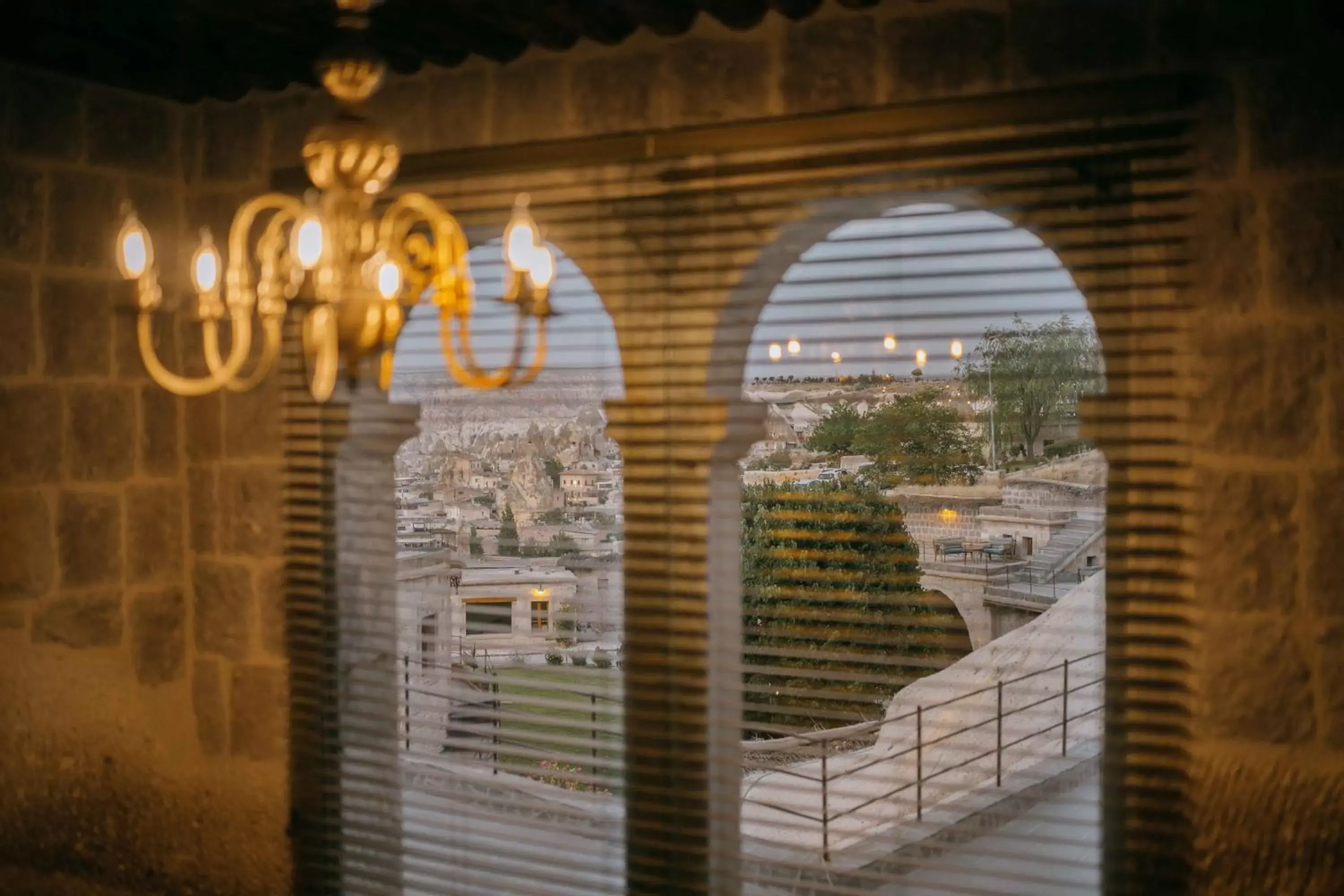 City view in Lunar Cappadocia Hotel City view in Lunar Cappadocia Hotel
