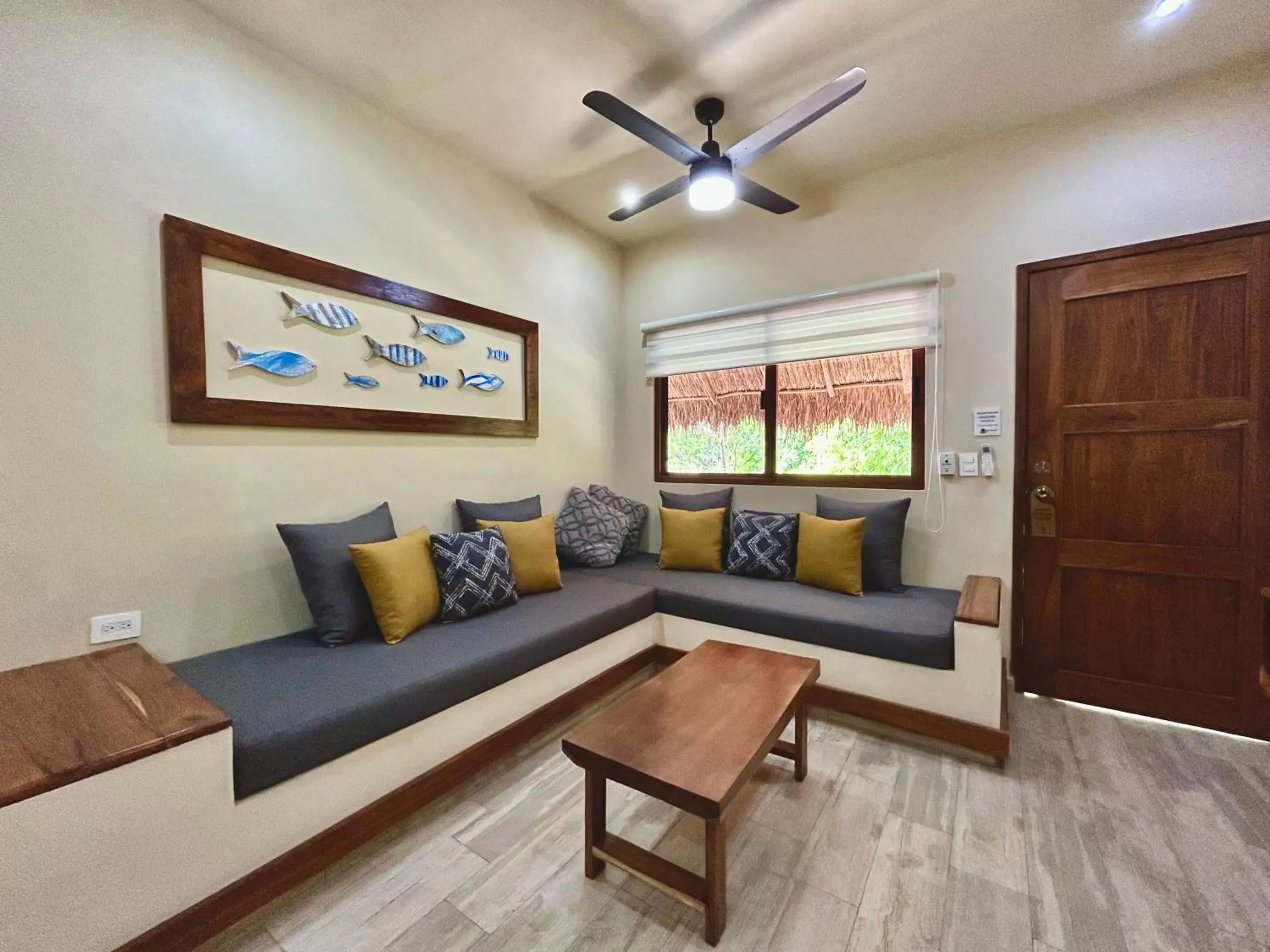 Living room, Seating Area in Aldea Xaan Ha Tulum