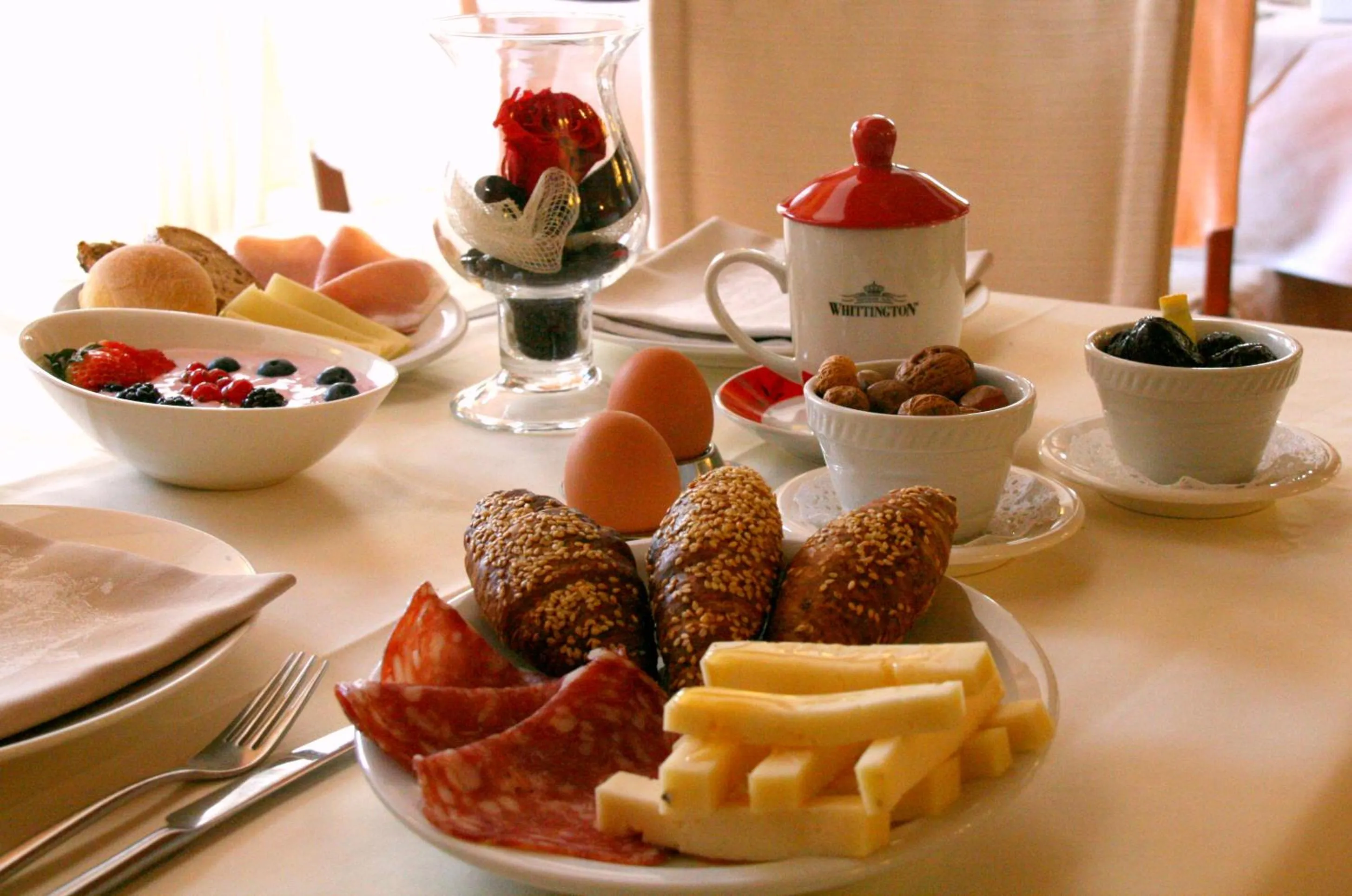 Breakfast in Hotel Baita Clementi