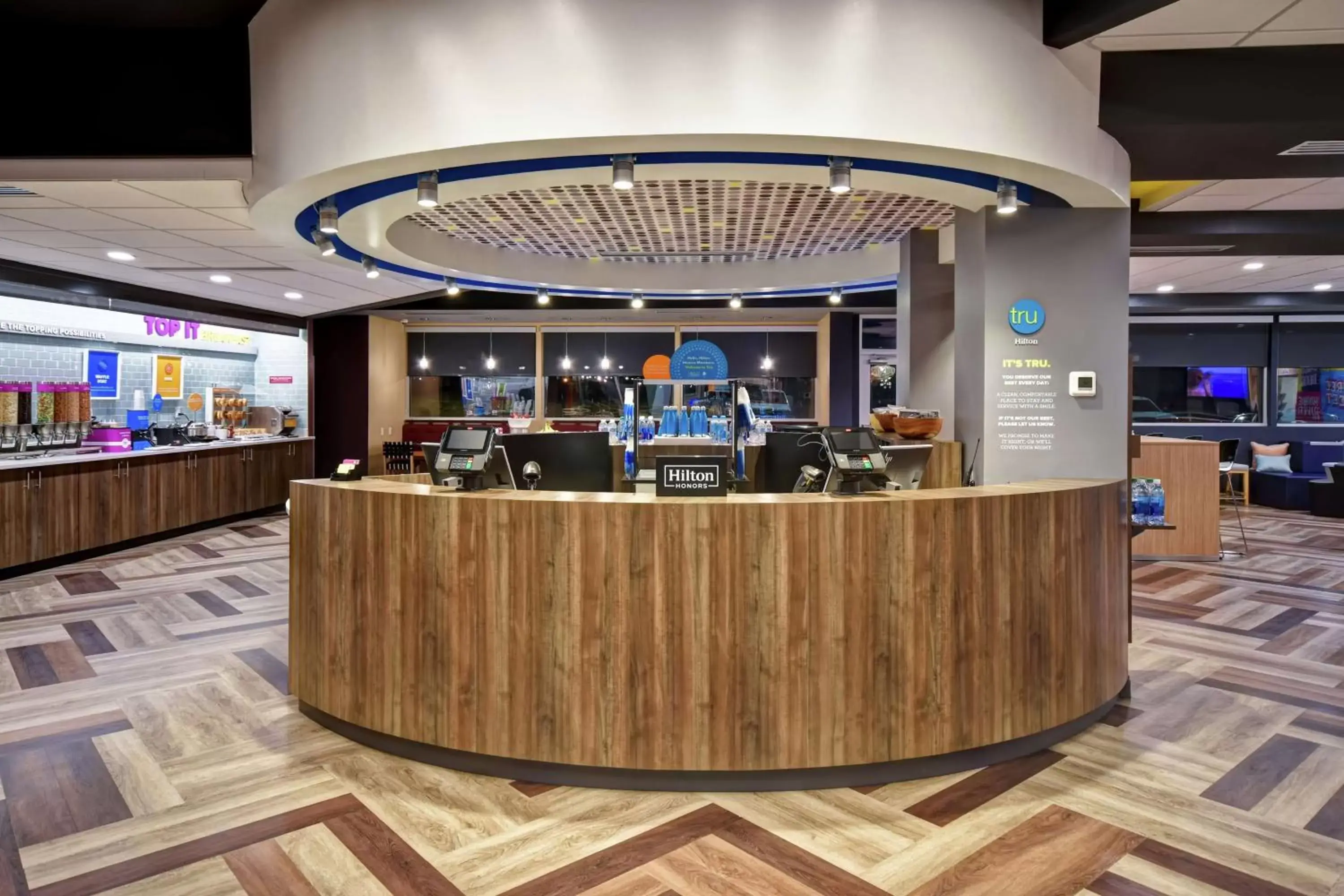 Lobby or reception in Tru By Hilton Fort Wayne Lobby or reception in Tru By Hilton Fort Wayne