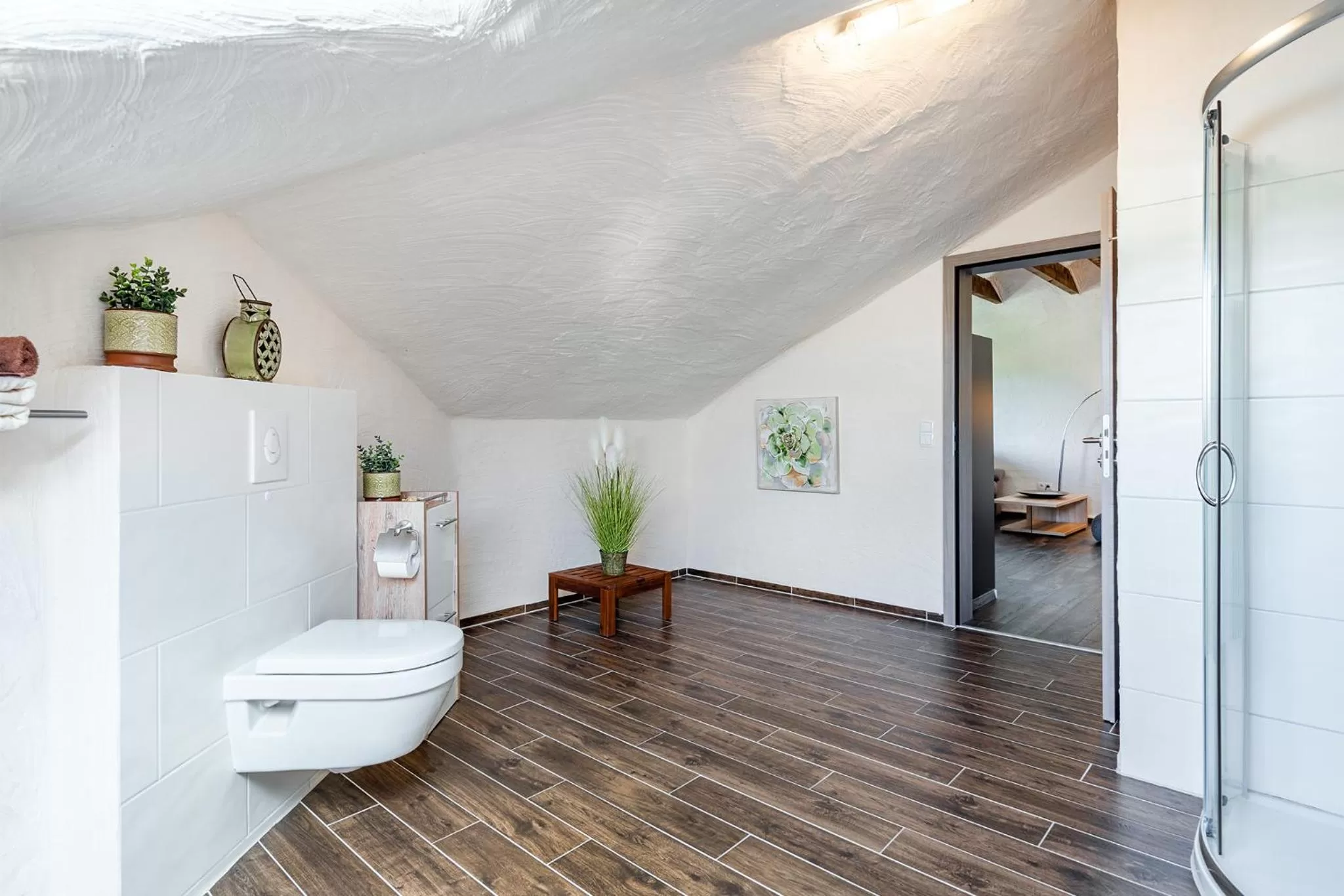 Toilet, Bed in Villa Moorstern am Badesee Tannenhausen