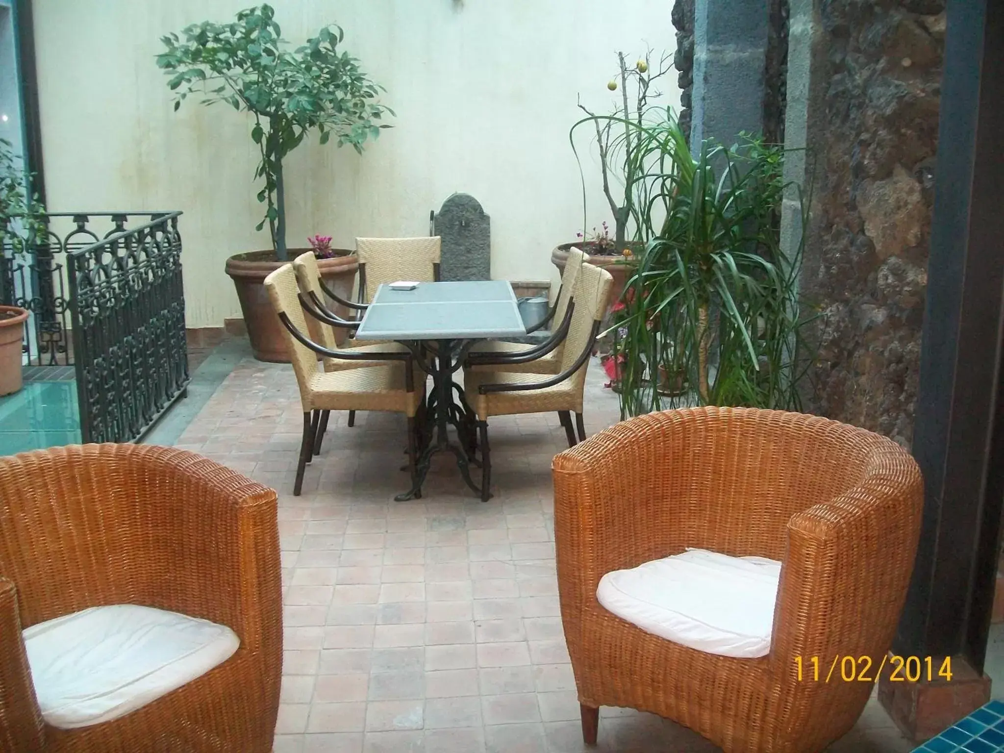 Balcony/Terrace in Rigel Hotel