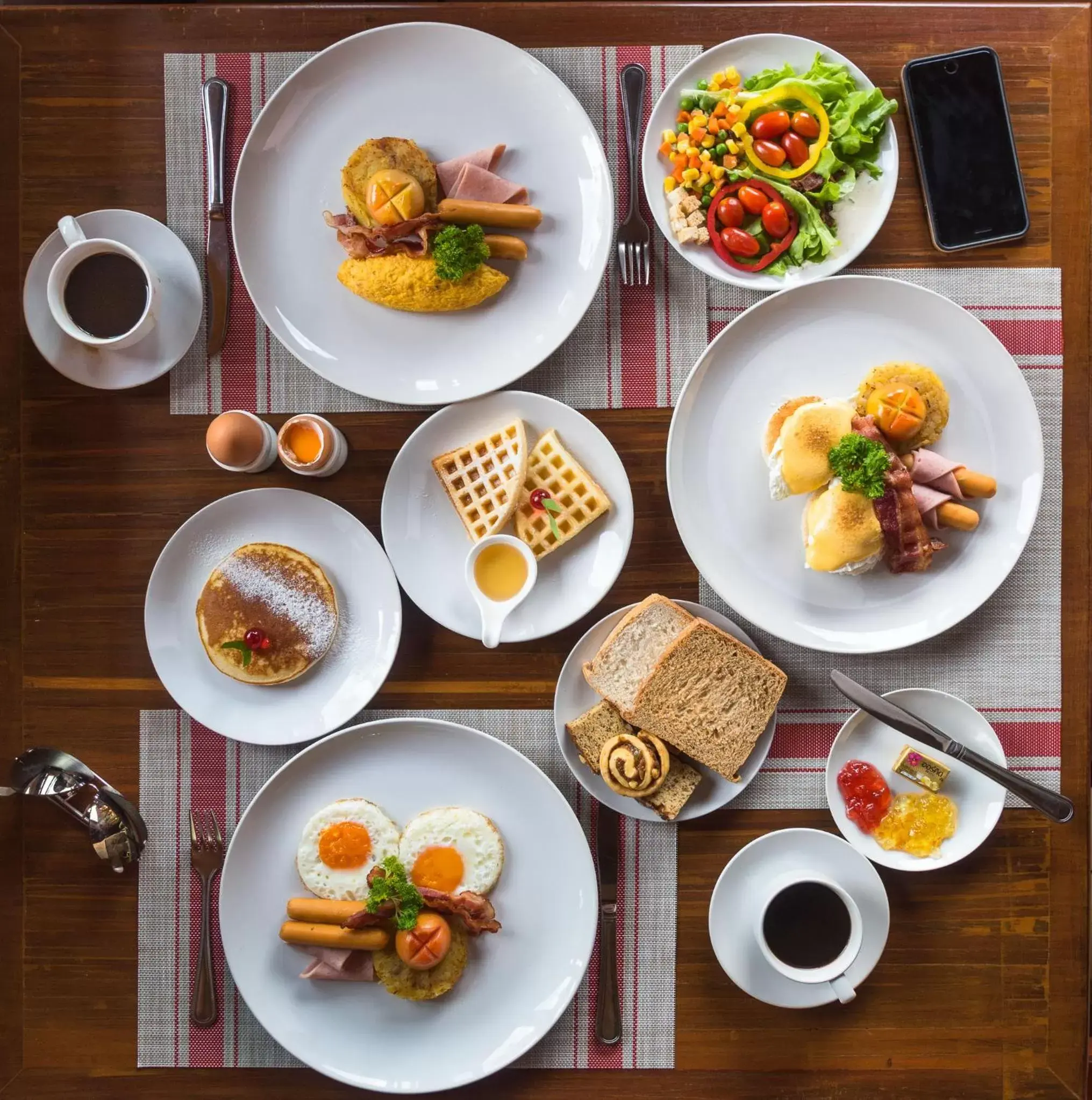 American breakfast, Breakfast in Koh Kood Paradise Beach