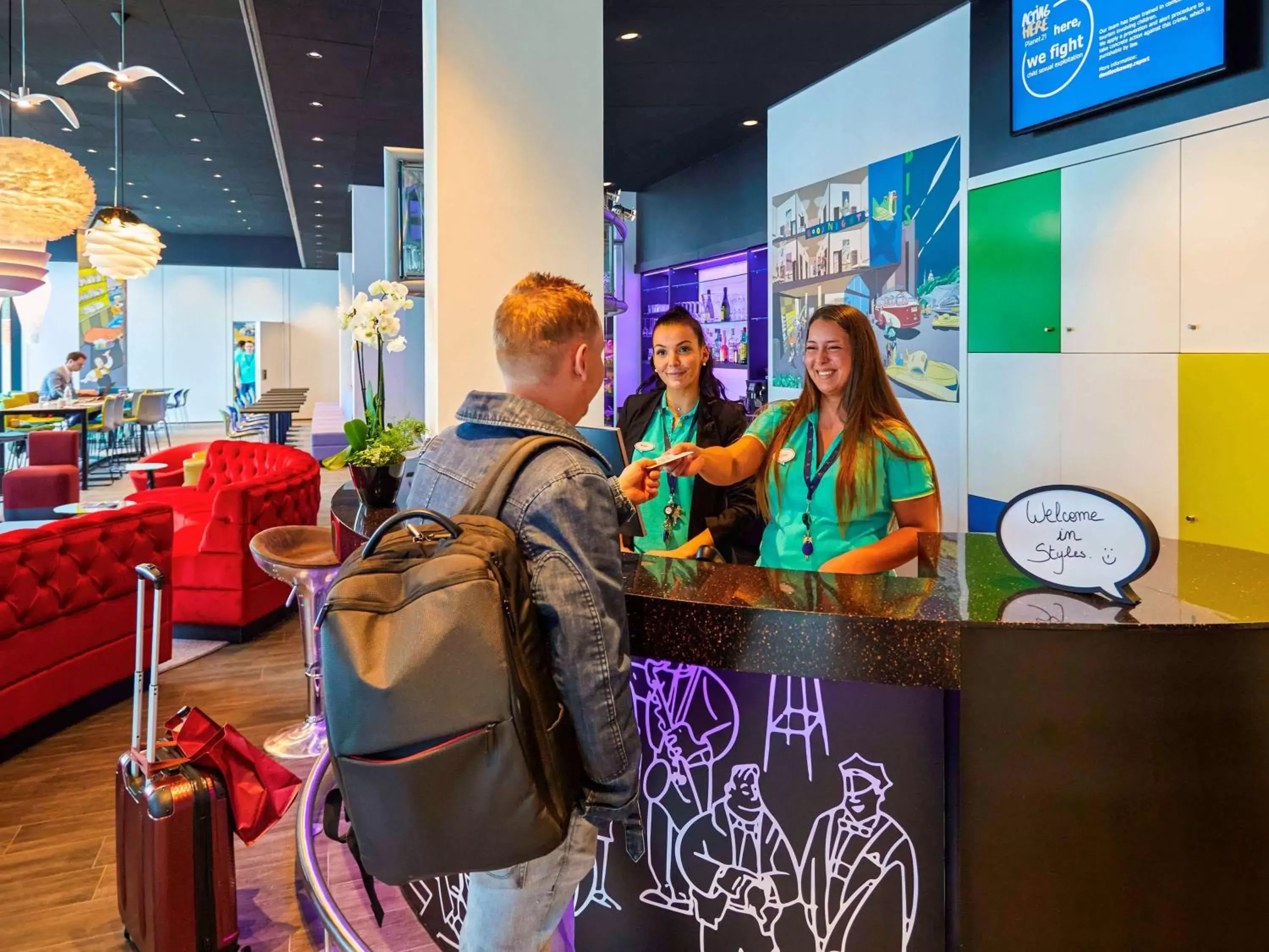 Property building in ibis Styles Liege Guillemins Property building in ibis Styles Liege Guillemins