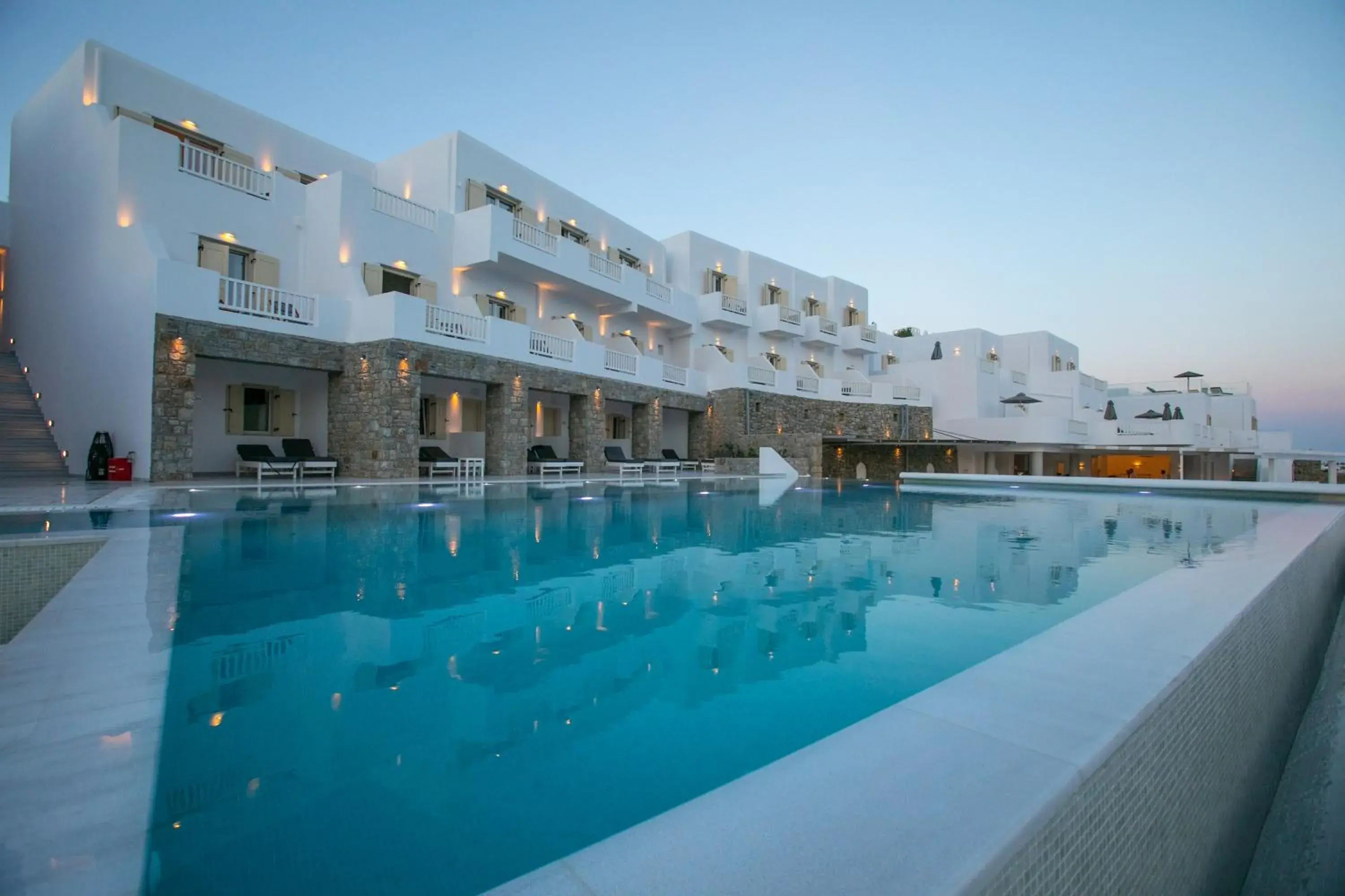 Pool view, Swimming Pool in The George Hotel Mykonos