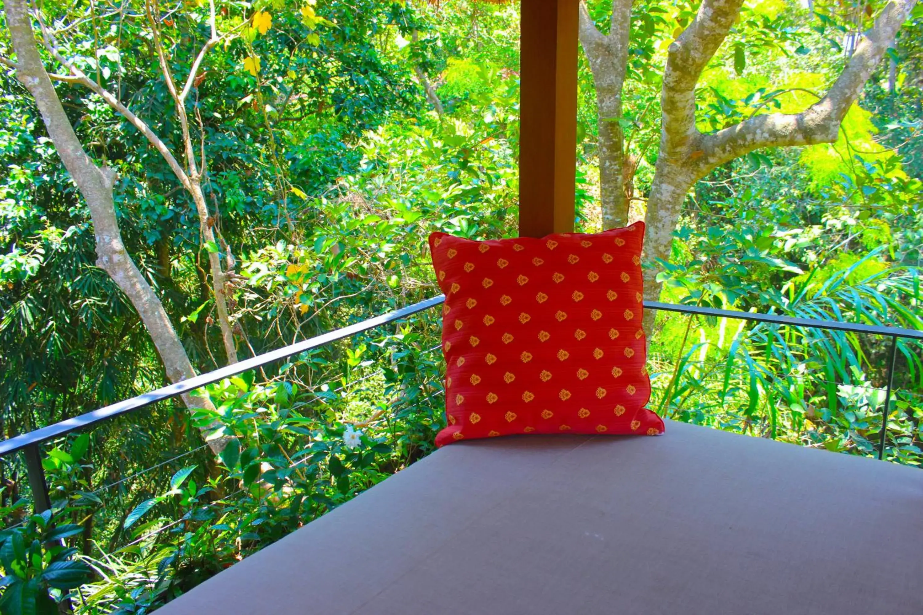 Balcony/Terrace in Temuku Villas Ubud - CHSE Certified