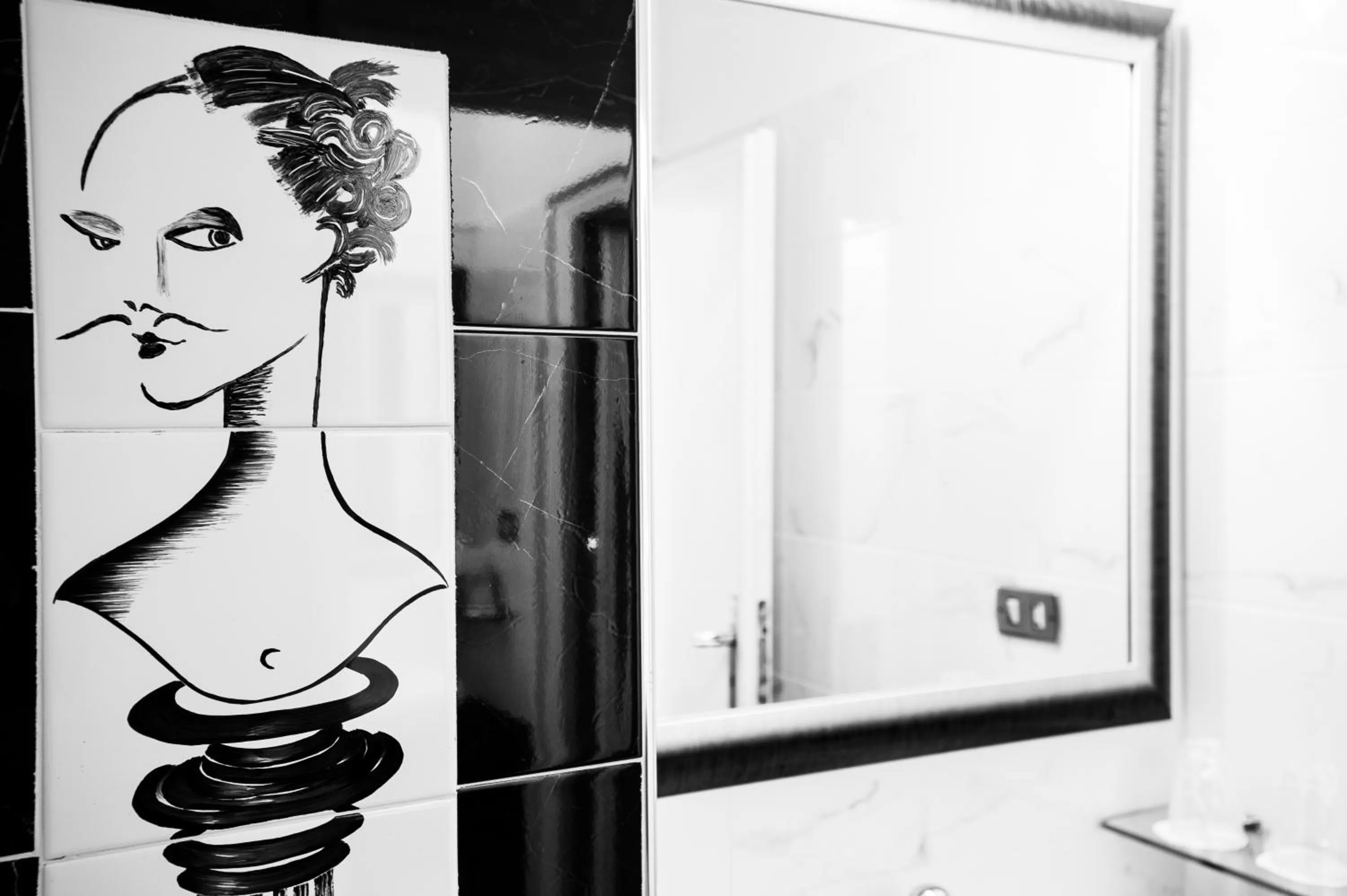 Bathroom in Hotel Residenza In Farnese