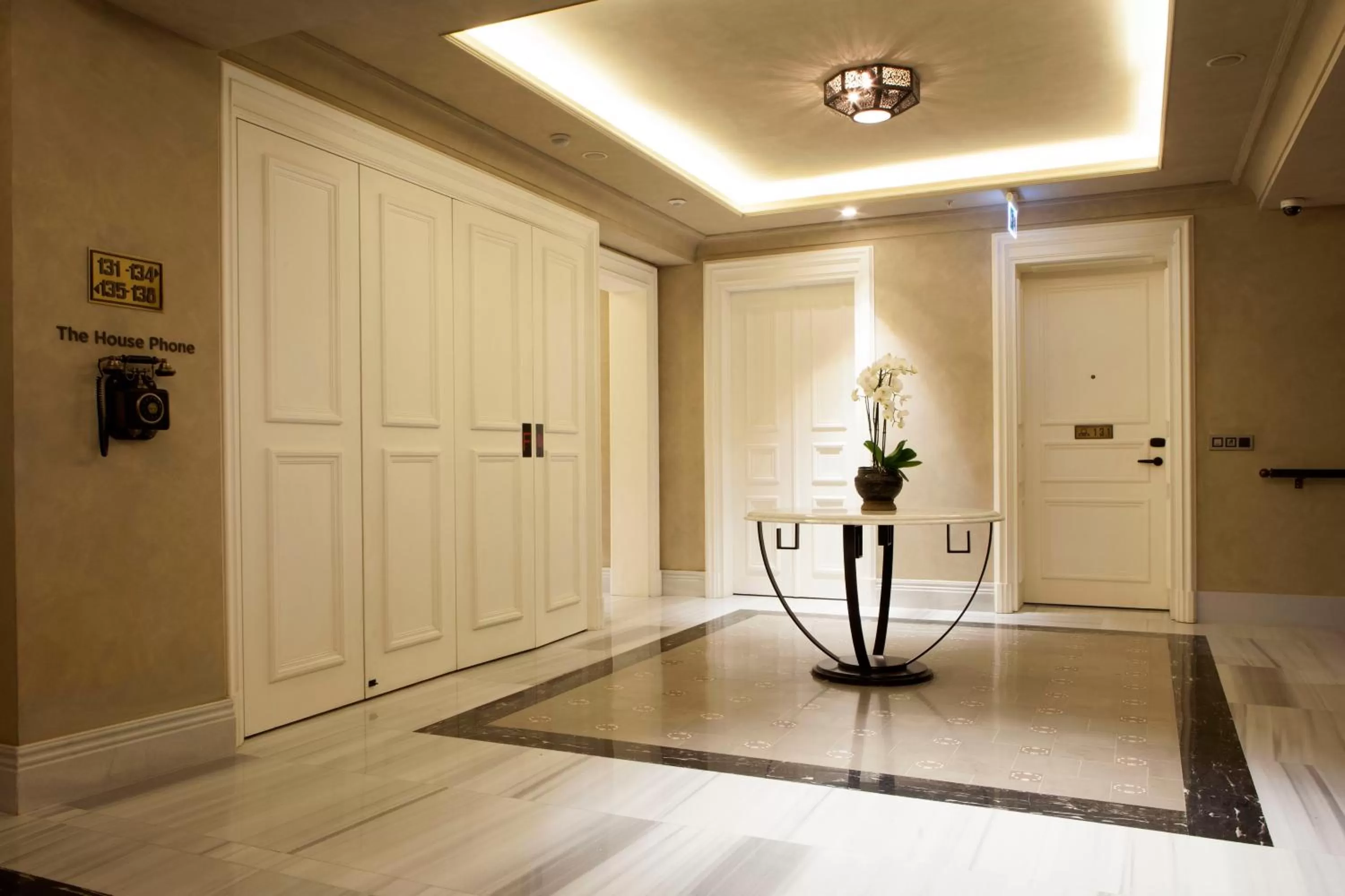 Decorative detail in The Bank Hotel Istanbul, a Member of Design Hotels