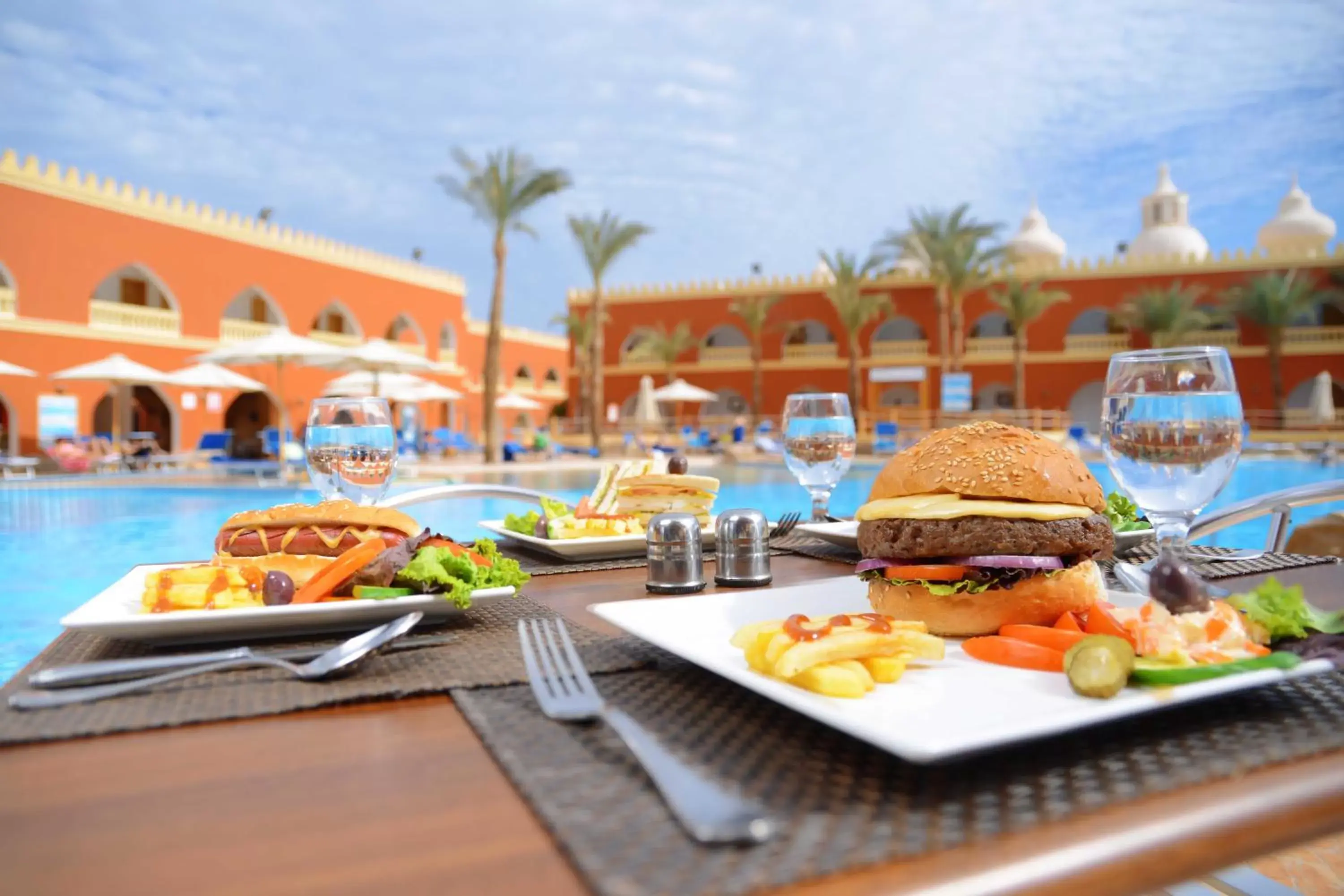 Food close-up in Pickalbatros Alf Leila Wa Leila Resort - Neverland Hurghada