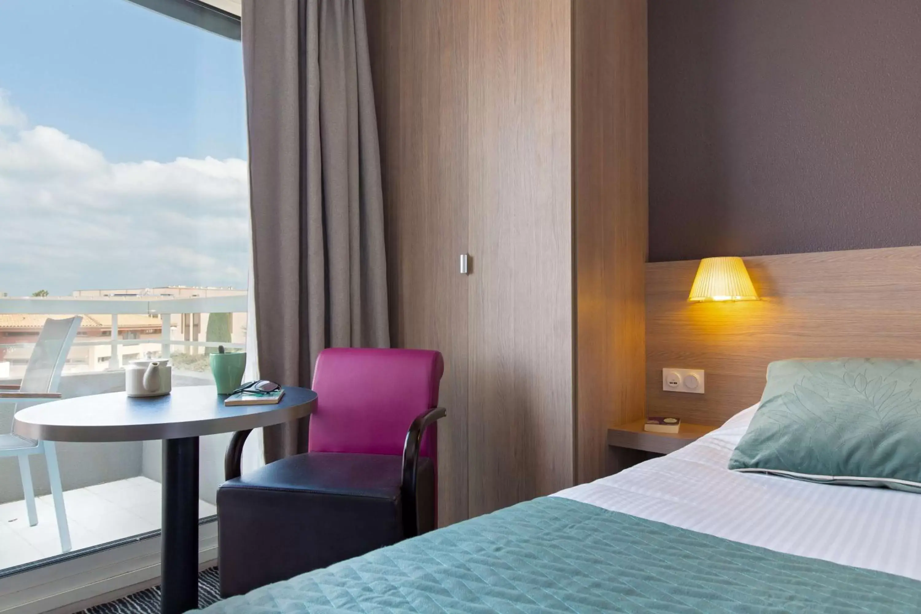 Standard Twin Room with Balcony in Best Western Plus La Marina Standard Twin Room with Balcony in Best Western Plus La Marina