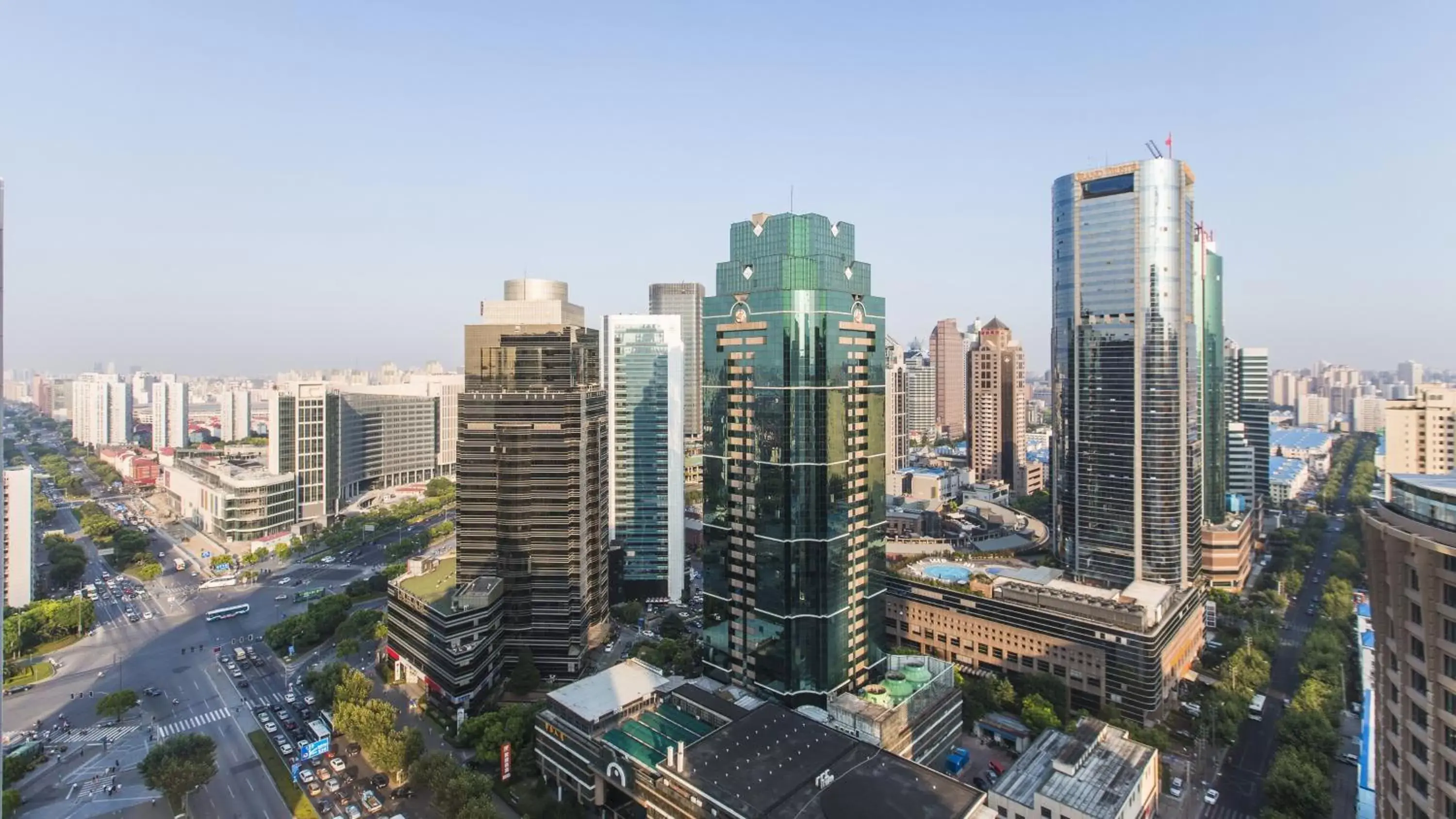 Property building in InterContinental Shanghai Pudong by IHG Property building in InterContinental Shanghai Pudong by IHG