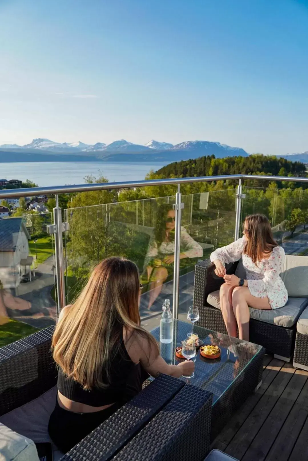 Balcony/Terrace in Quality Hotel Grand Royal