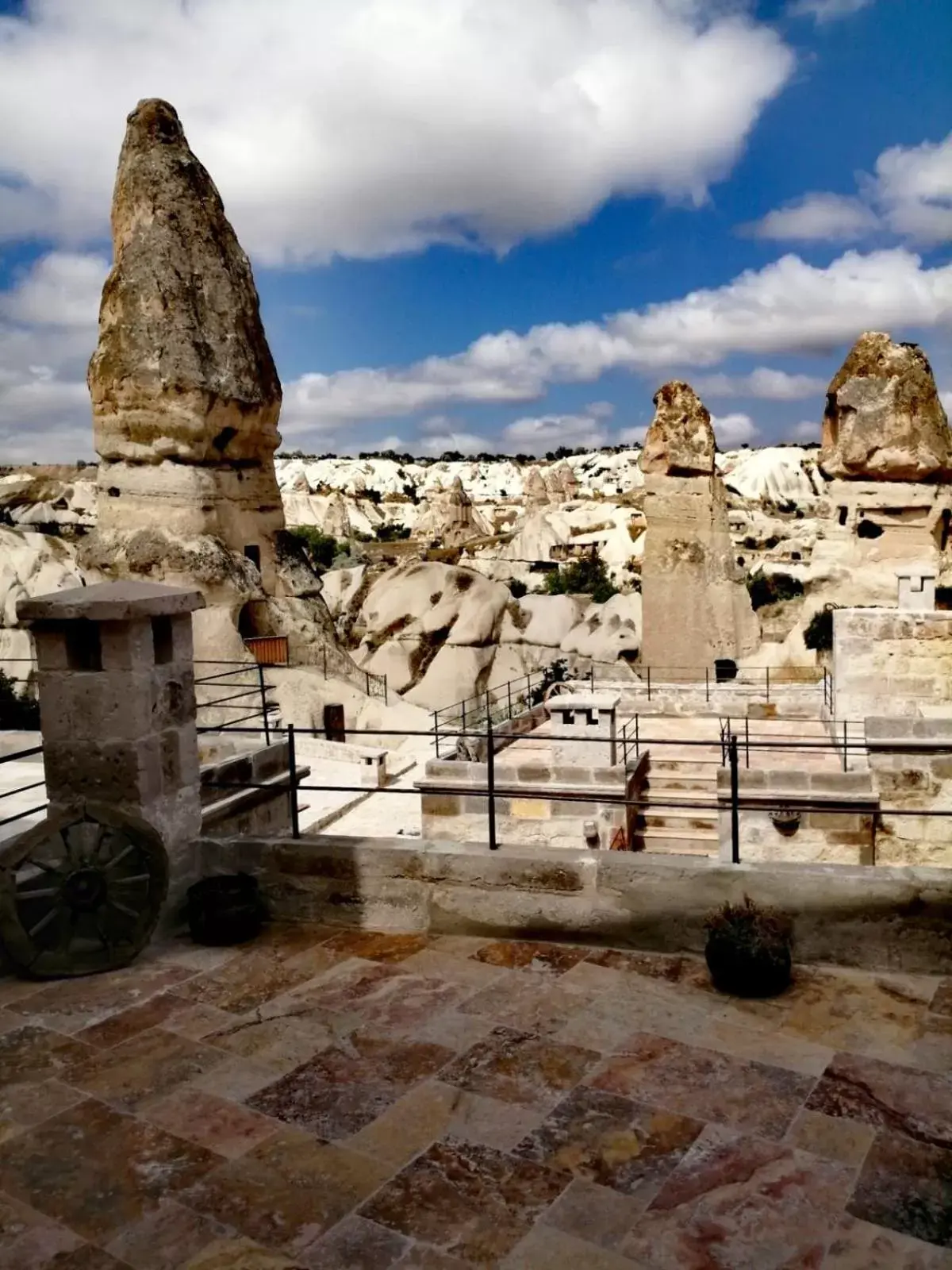 Mountain view in Aza Cave Cappadocia