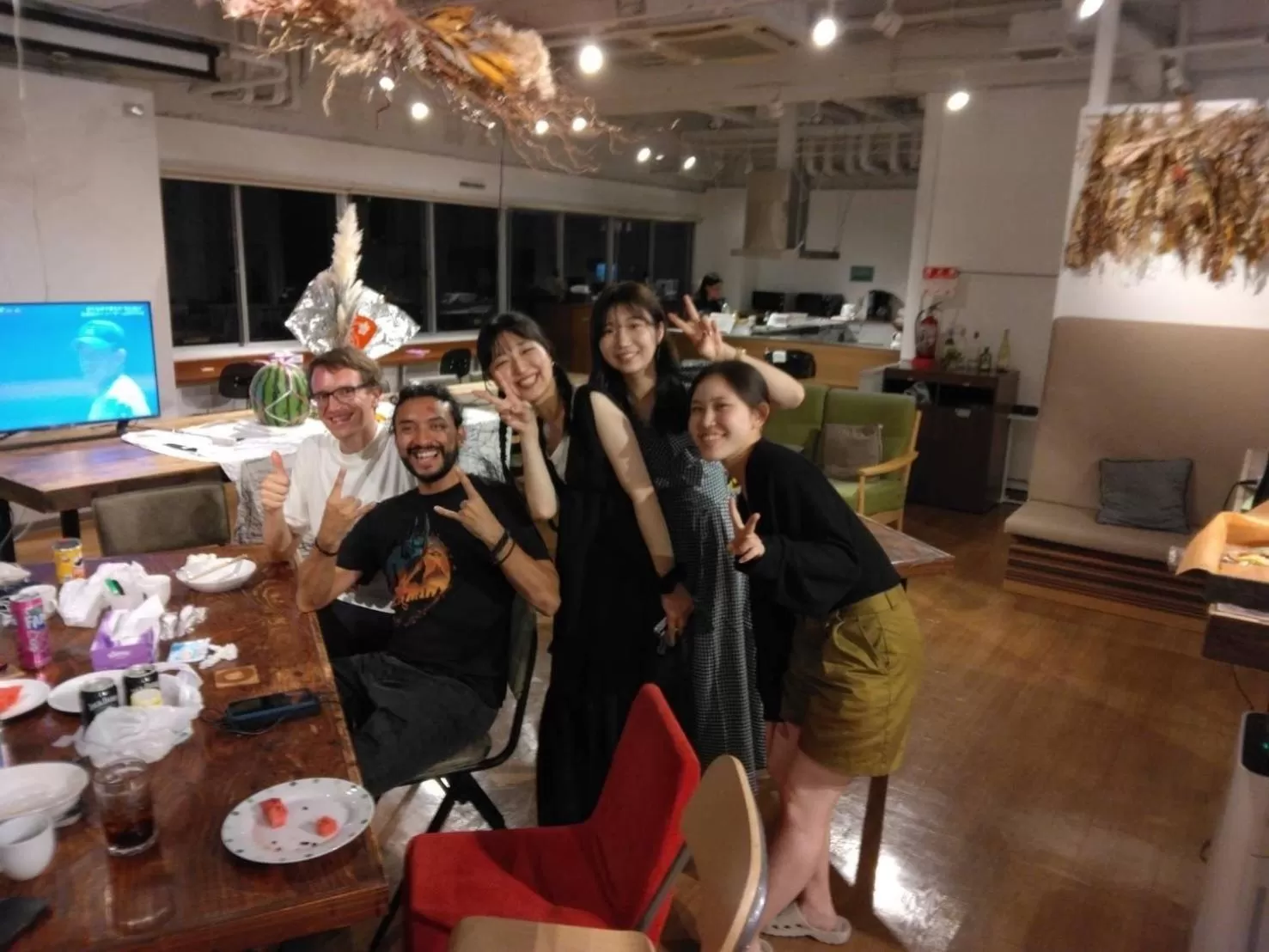 Restaurant/Places to Eat in Hostel OGK woman domitory room "not studio just shared room"- Vacation STAY 69330v