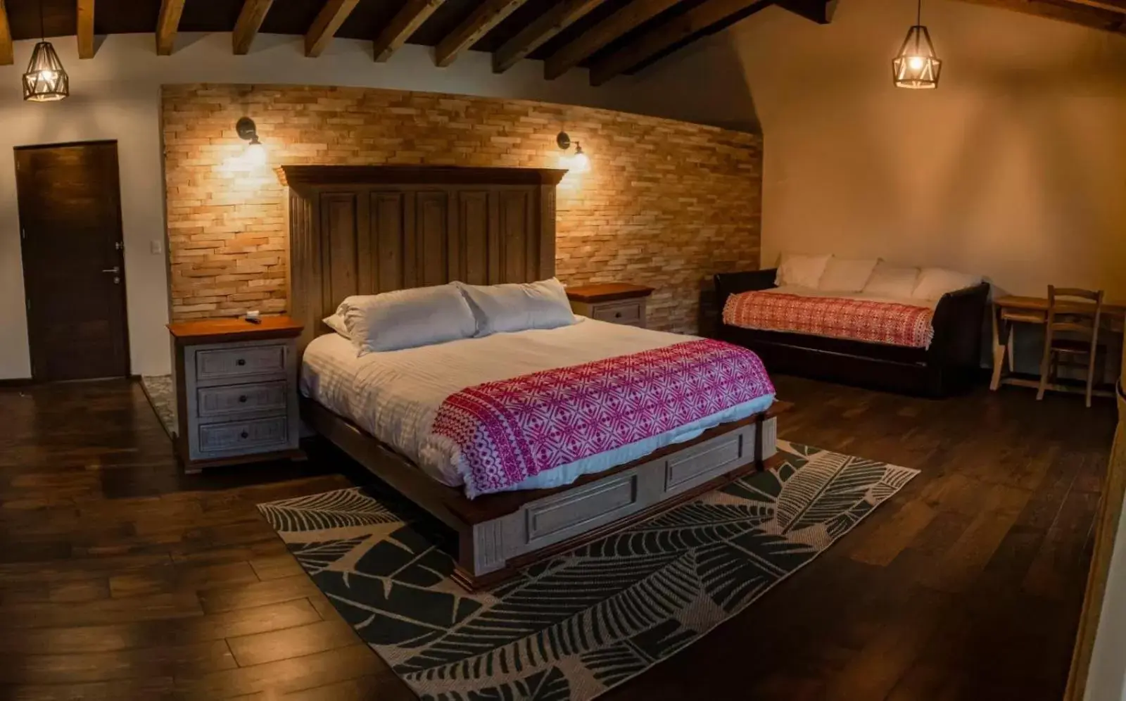 Bed in Hotel Casa Xaa
