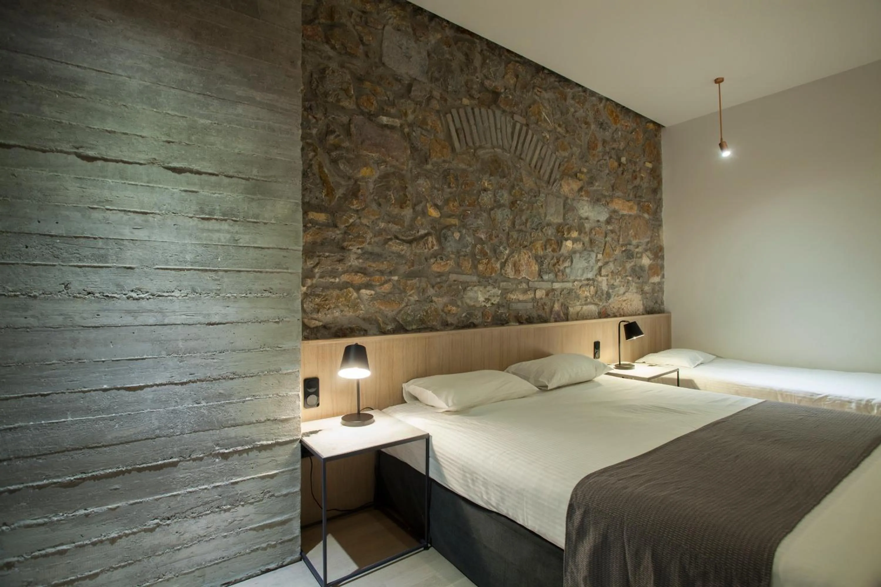 Bed in Art Suites Korai