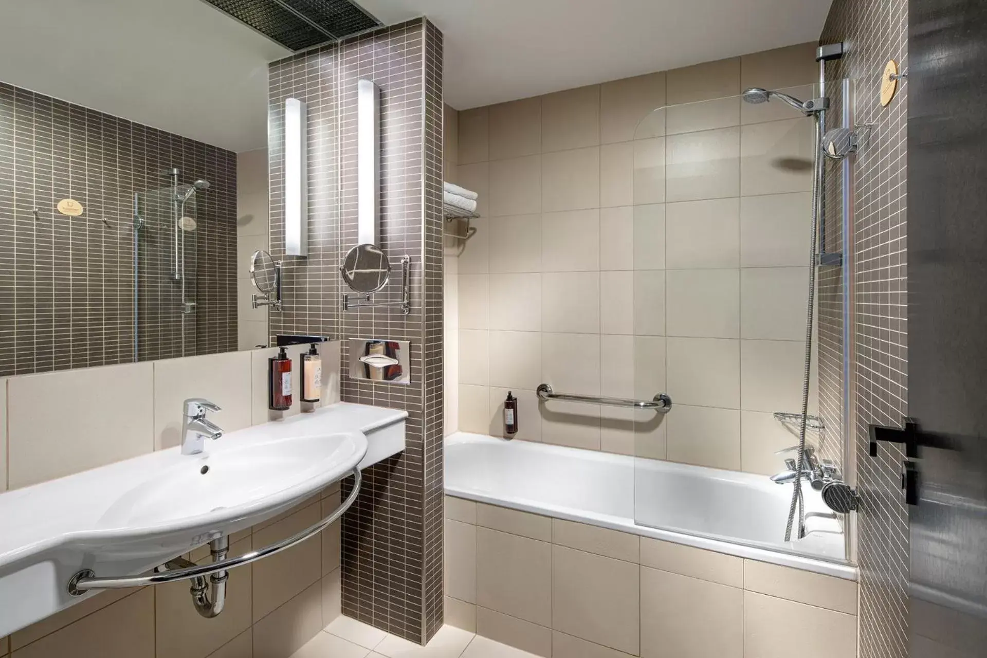 Bathroom in Clarion Congress Hotel Prague