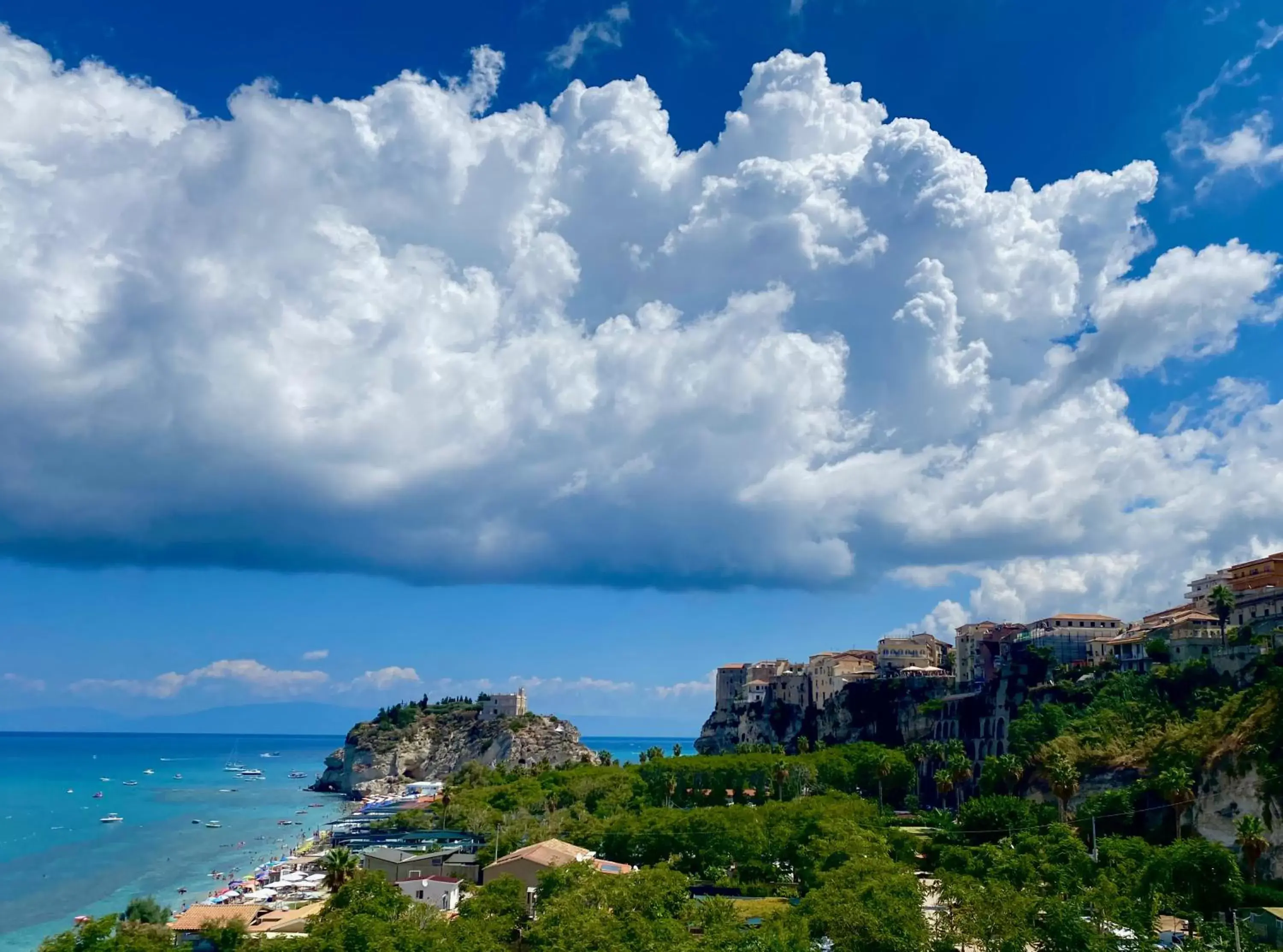 Natural landscape in Villa Giada