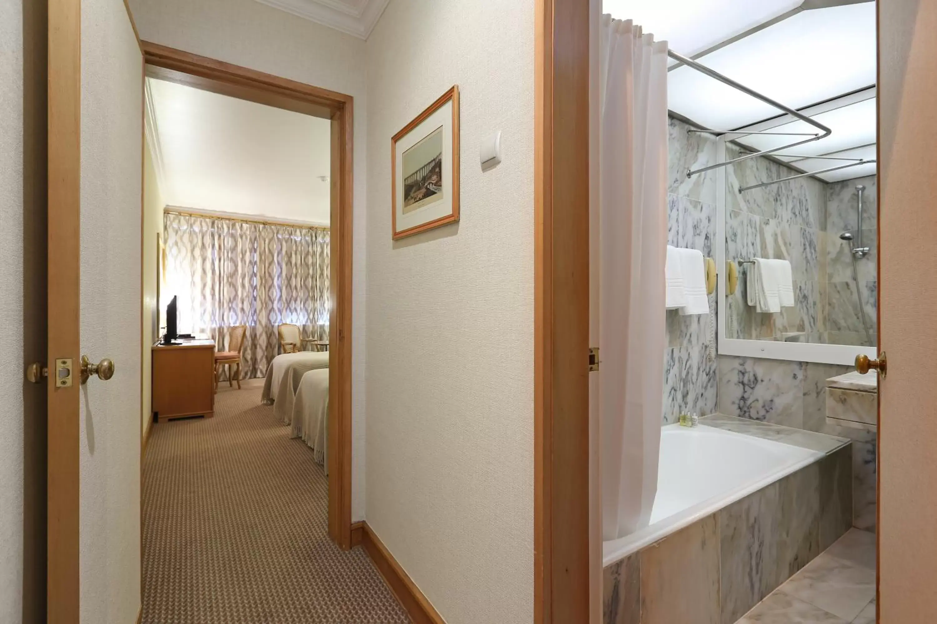 Decorative detail, Bathroom in Hotel Lisboa Plaza - Lisbon Heritage Collection - Avenida