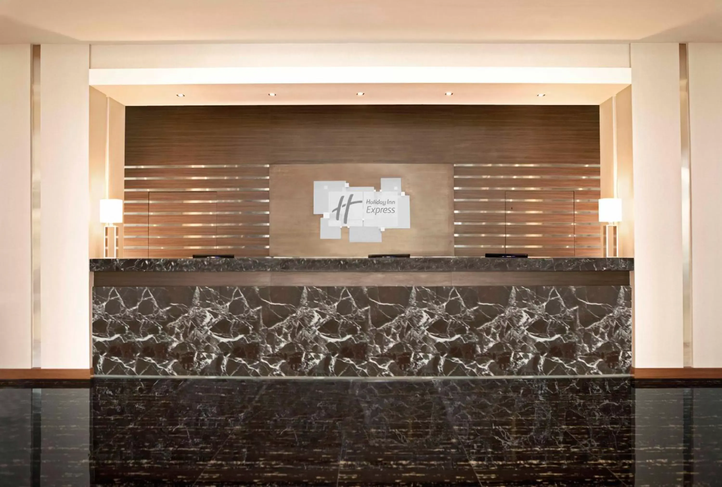 Property building, Lobby/Reception in Holiday Inn Express Jakarta International Expo, an IHG Hotel