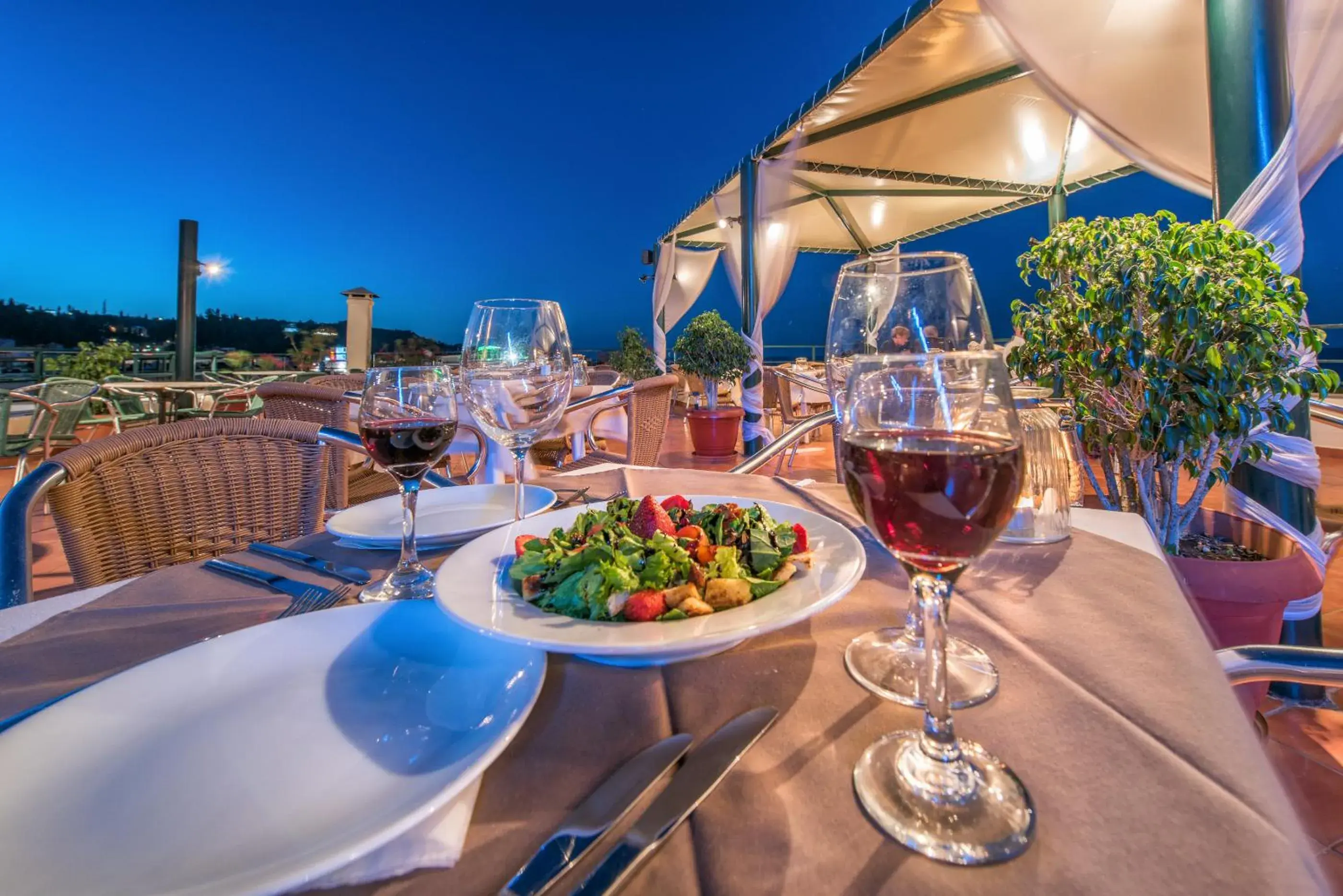 Patio in Strada Marina Hotel