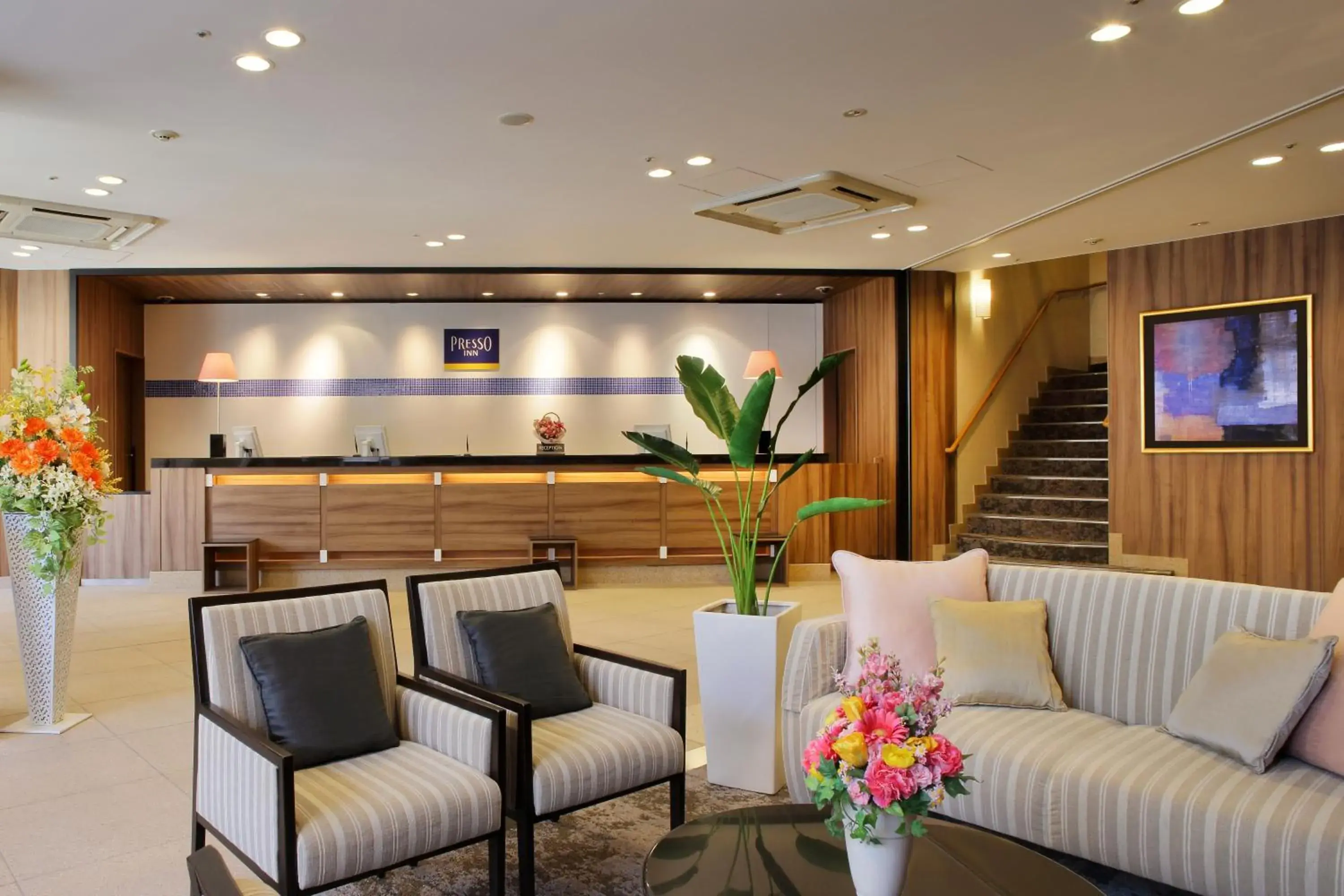 Lobby or reception, Lobby/Reception in Keio Presso Inn Nihonbashi Kayabacho