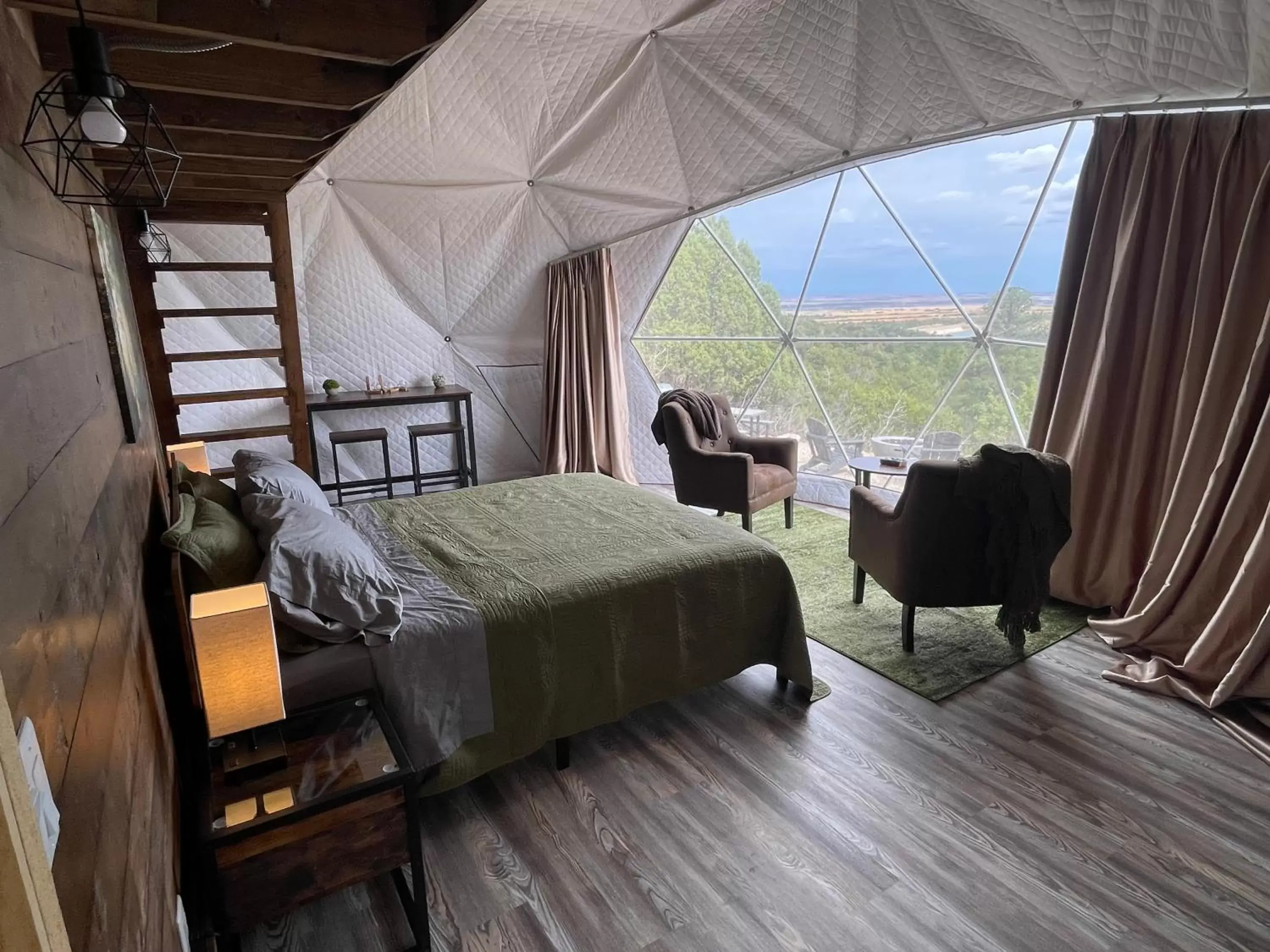 View (from property/room) in Canyon Rim Domes - A Luxury Glamping Experience!!