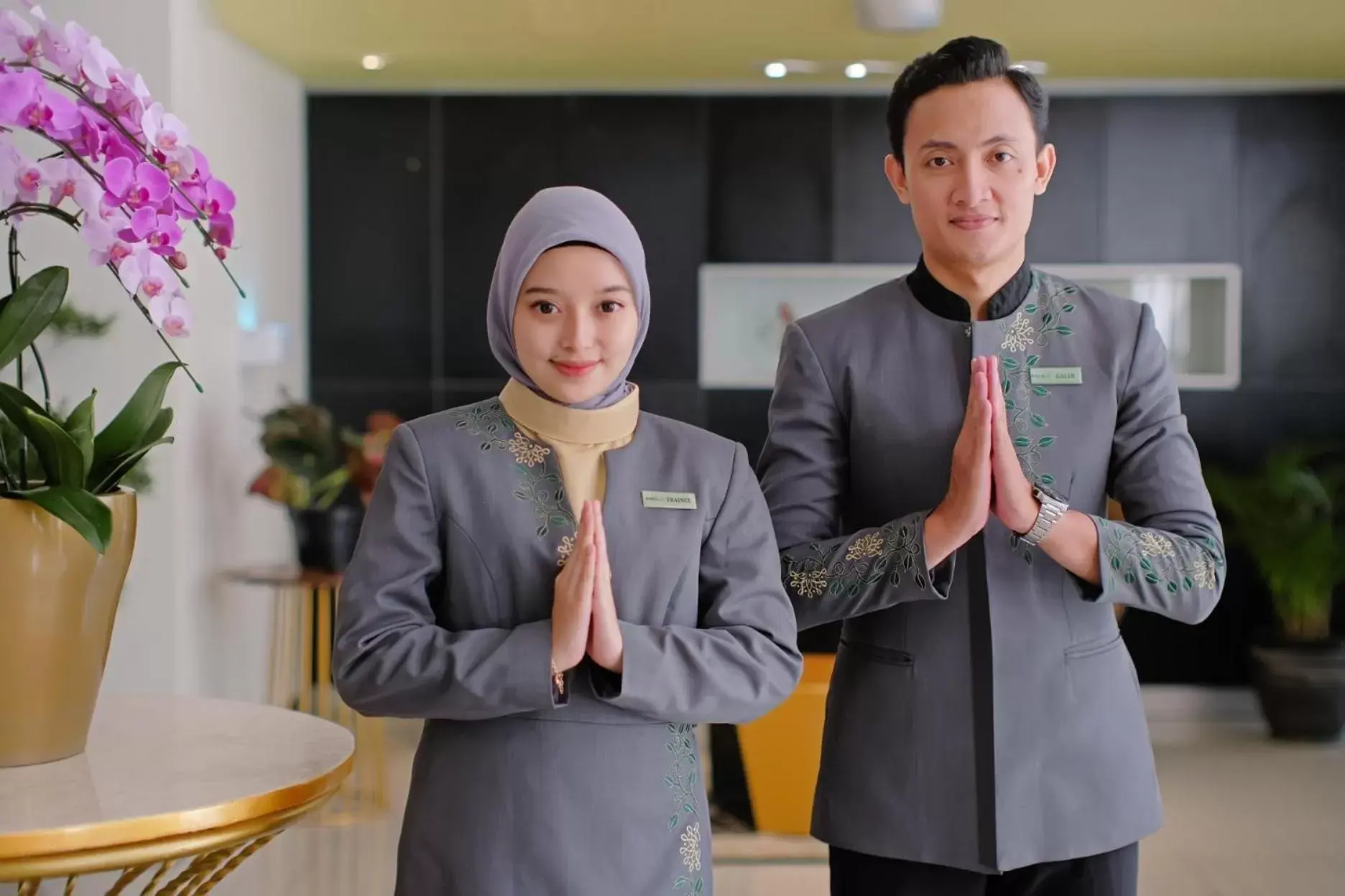 Staff in KHAS Semarang Hotel