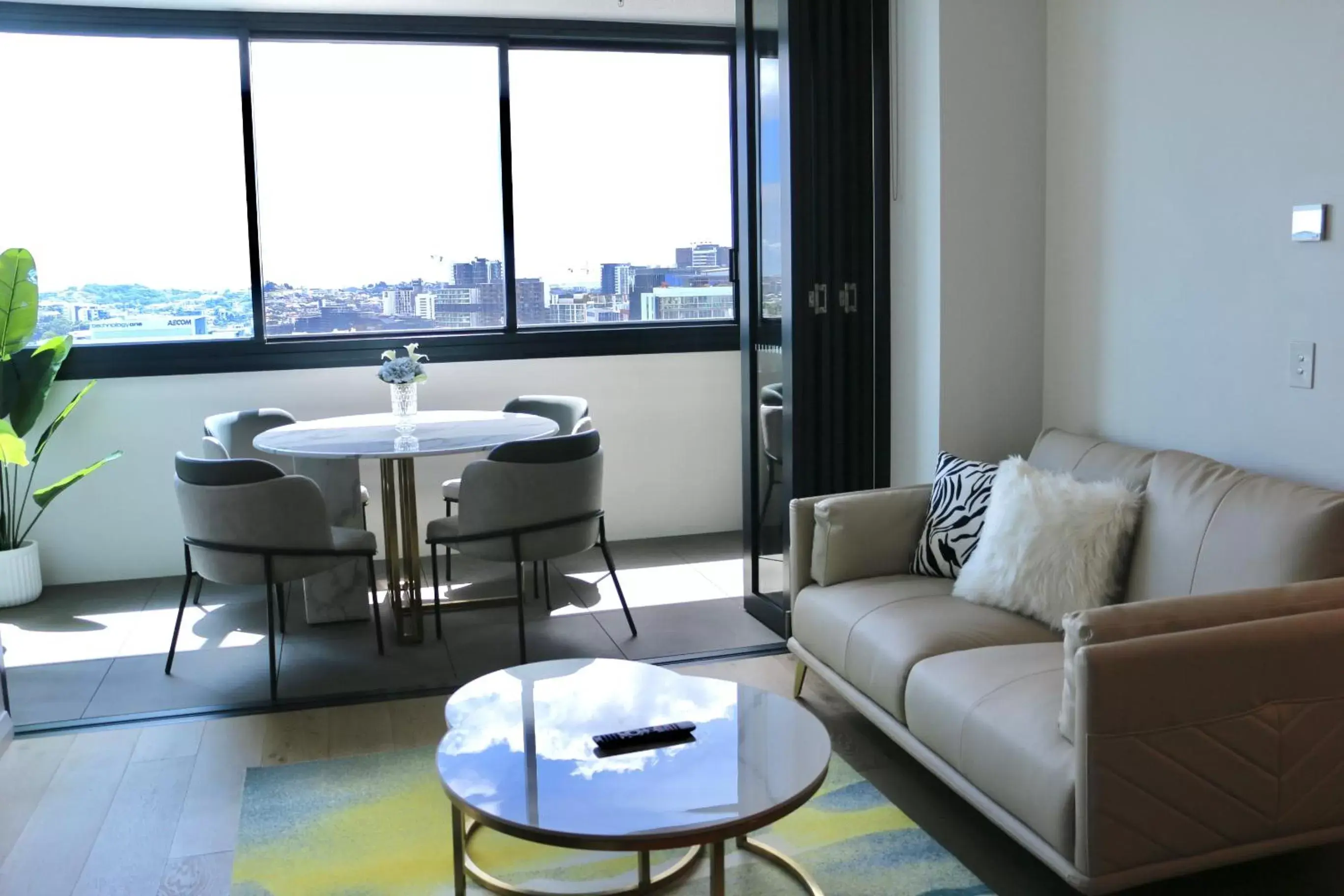 Living room, Seating Area in Kooii Apartments