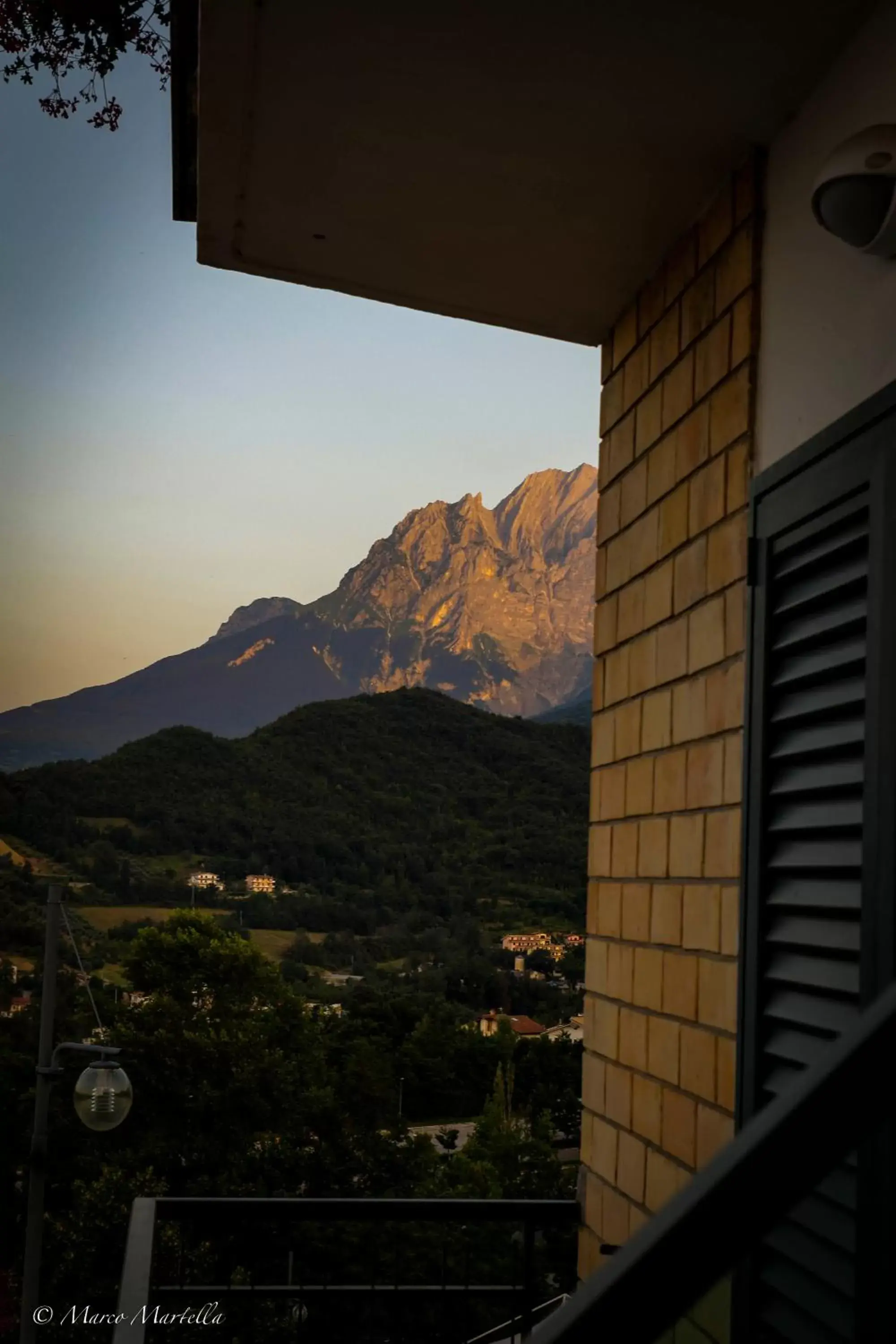 Balcony/Terrace, Mountain View in Hotel Pina Ristorante