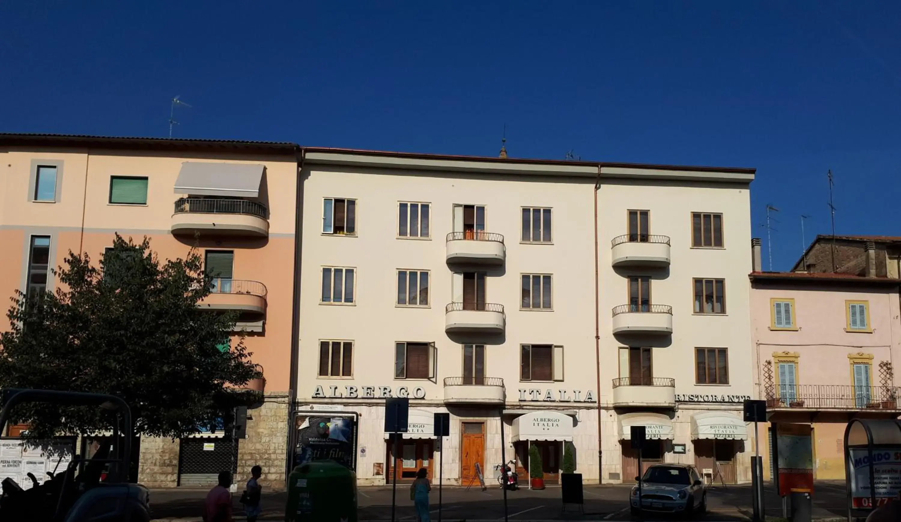 Facade/entrance, Property Building in Albergo Italia