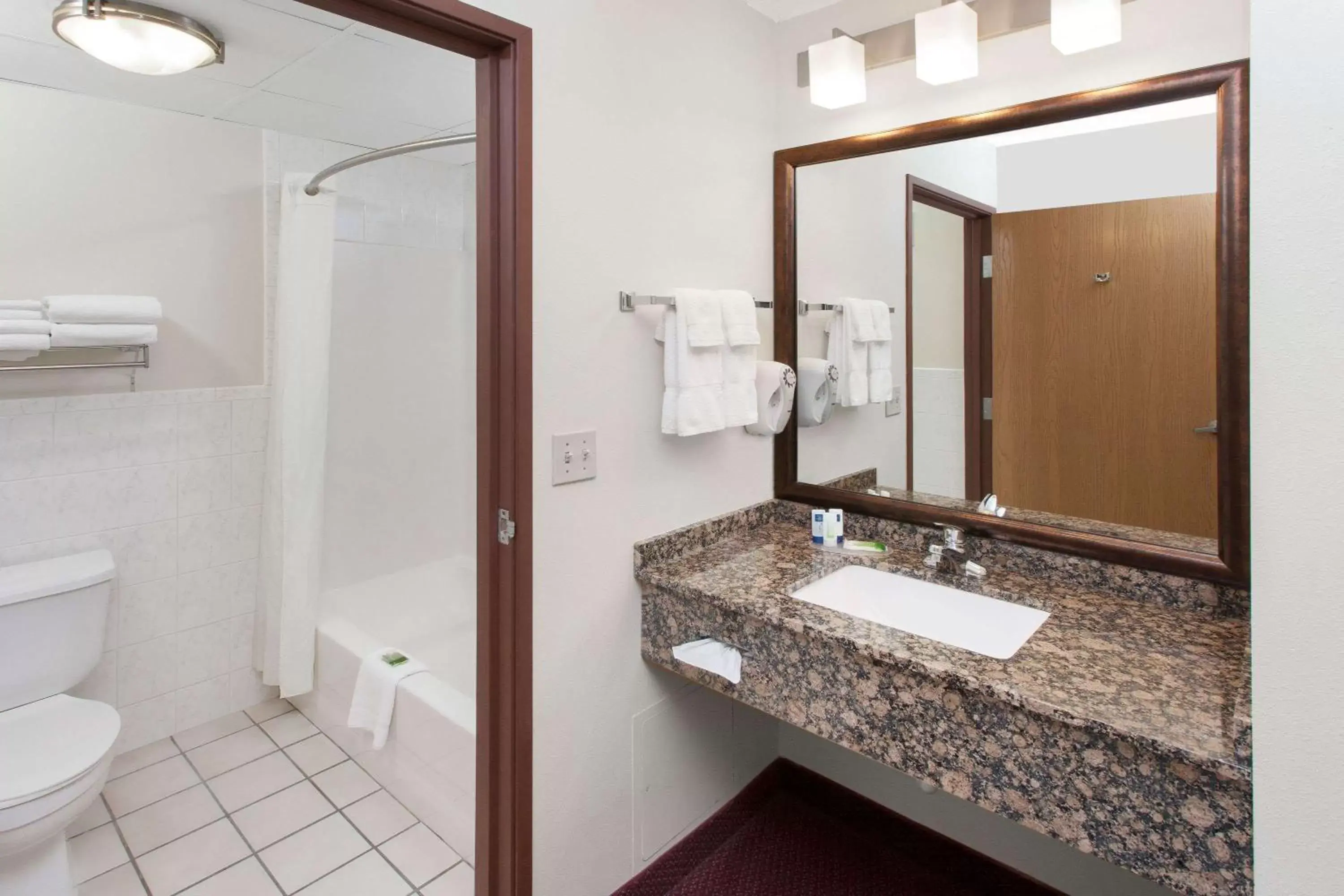 Photo of the whole room, Bathroom in AmericInn by Wyndham Iowa Falls