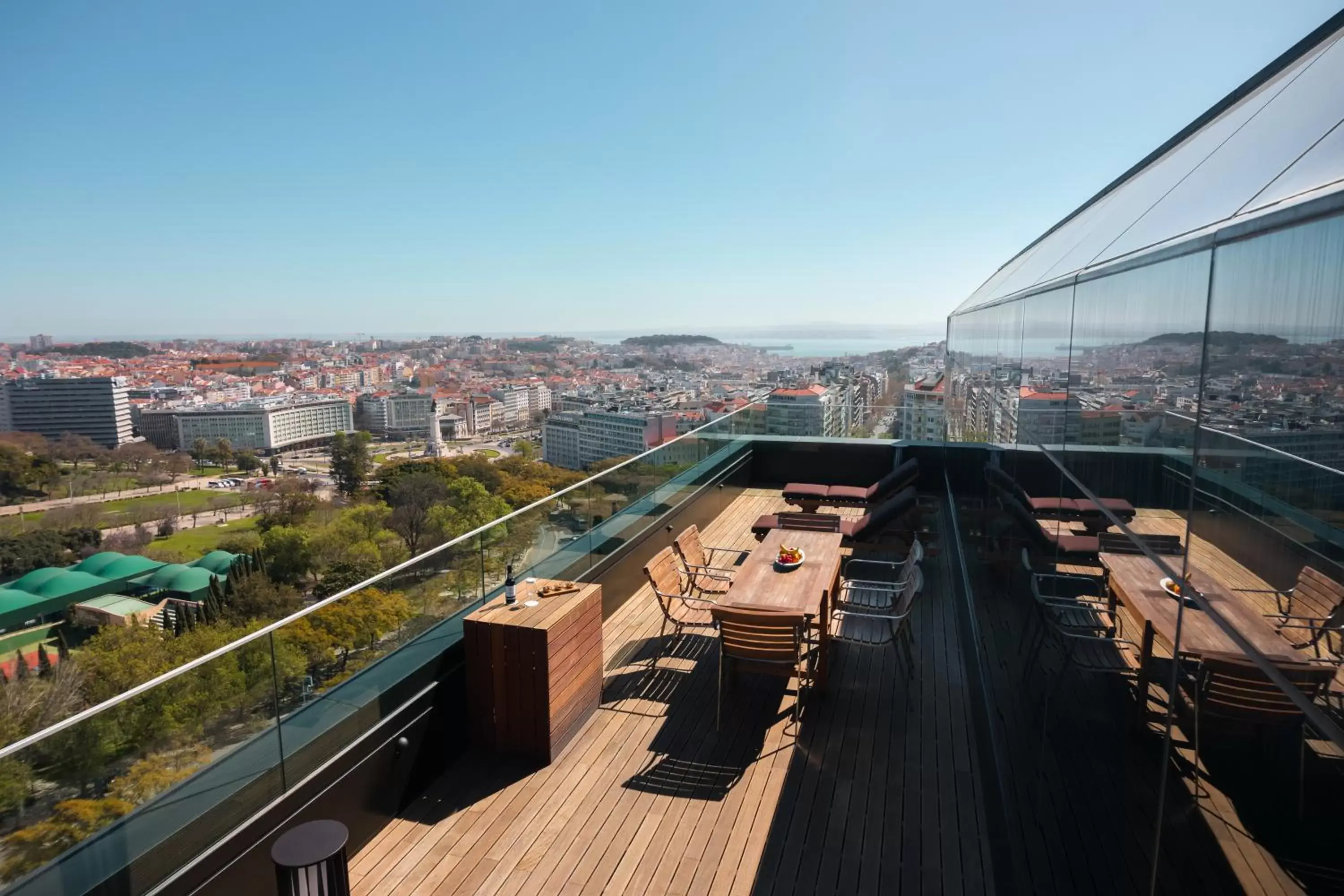 Balcony/Terrace in InterContinental Lisbon, an IHG Hotel