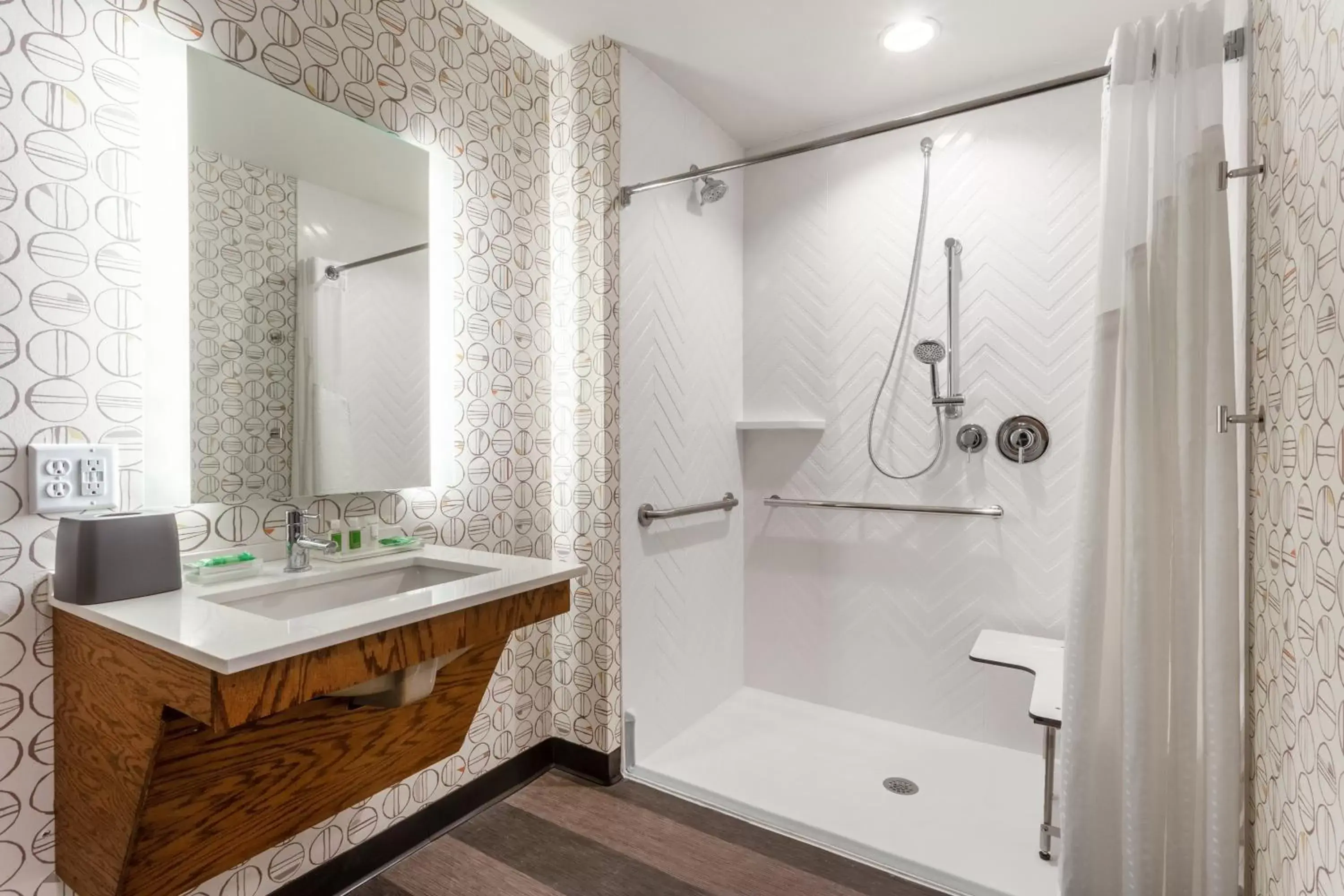 Bathroom in Holiday Inn & Suites Cedar Falls-Waterloo Event Ctr, an IHG Hotel