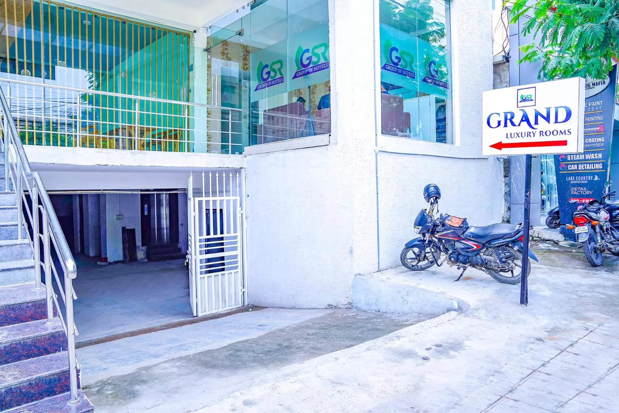 Parking in FabHotel JKC Grand