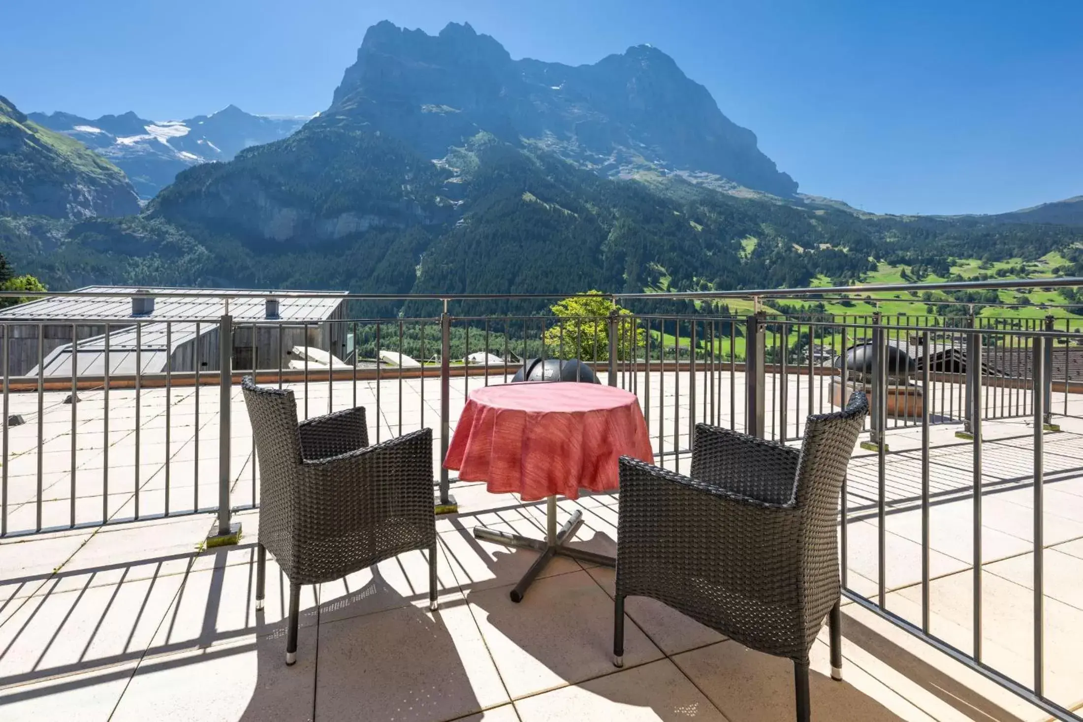 Mountain View in Hotel Spinne Grindelwald