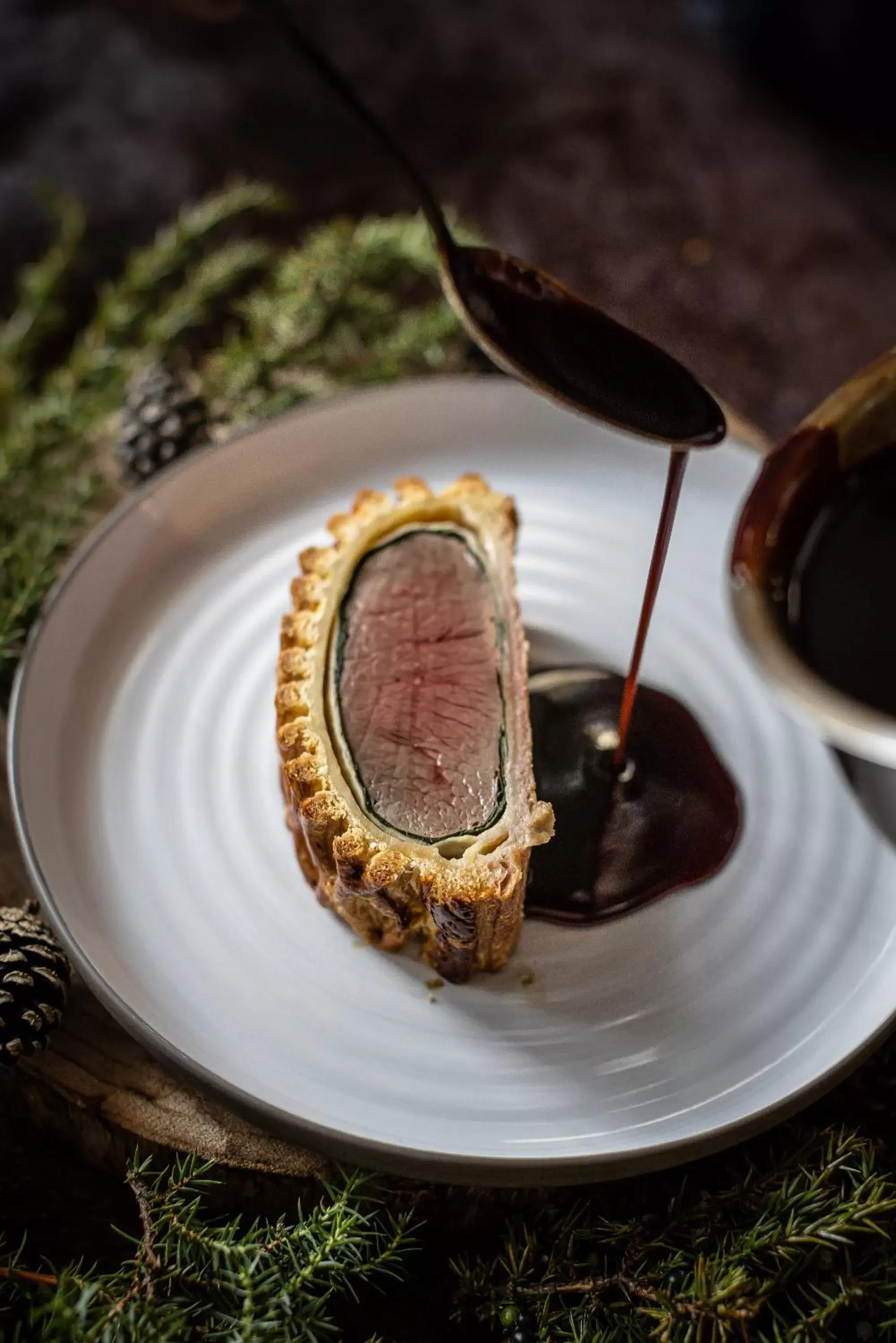 Food in Relais et Châteaux Le Chambard