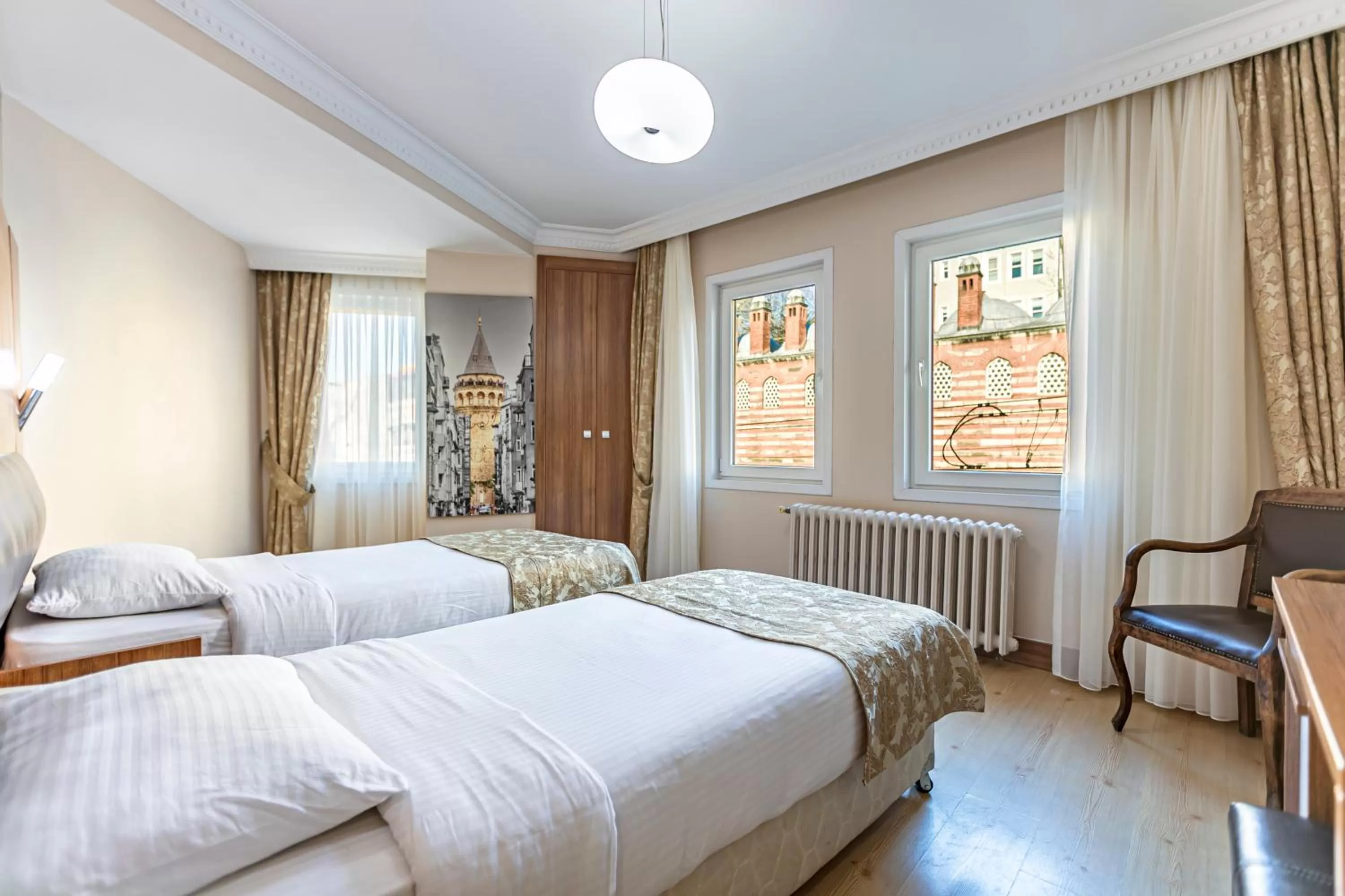 Bed in Elasophia Hotel