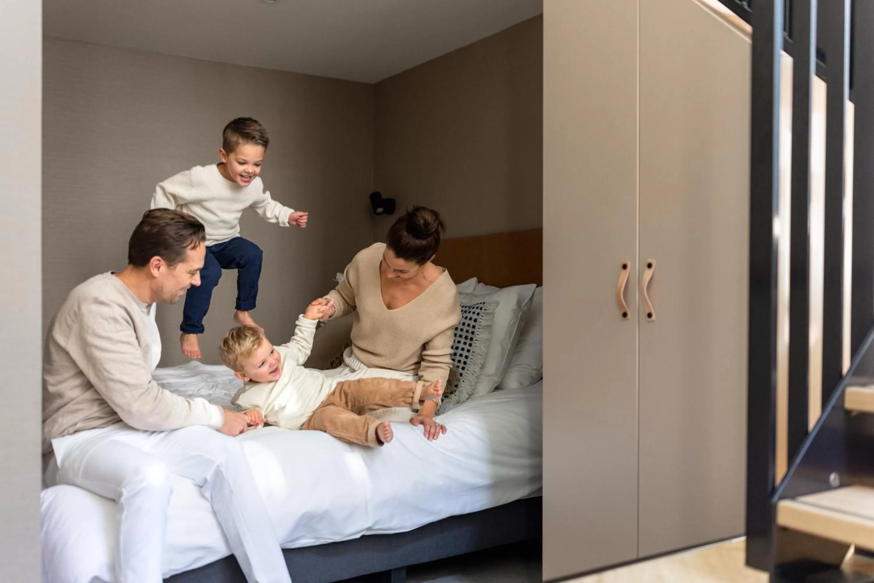 People, Bed in Ocean House Scheveningen