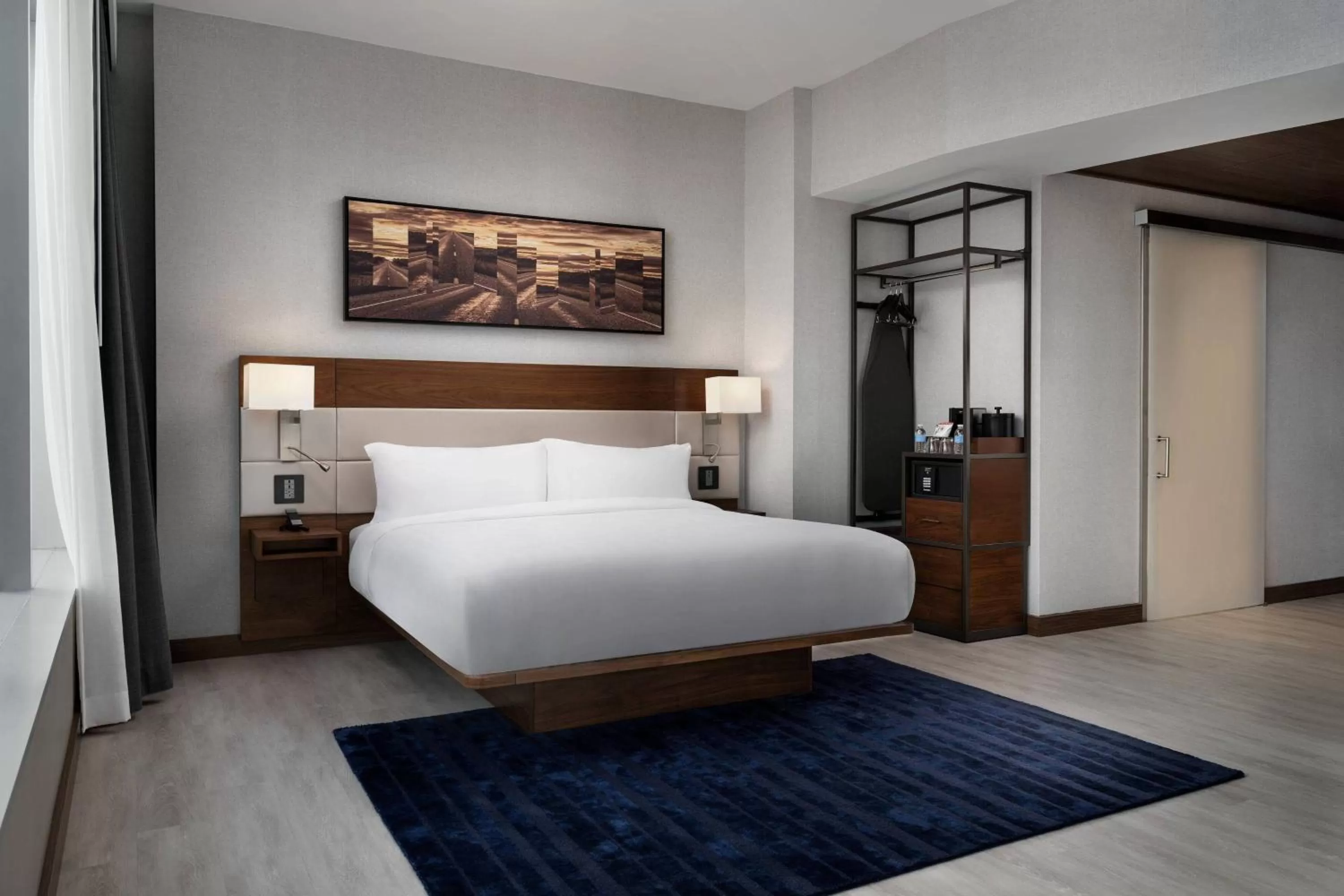 Photo of the whole room, Bed in AC Hotel by Marriott Austin-University