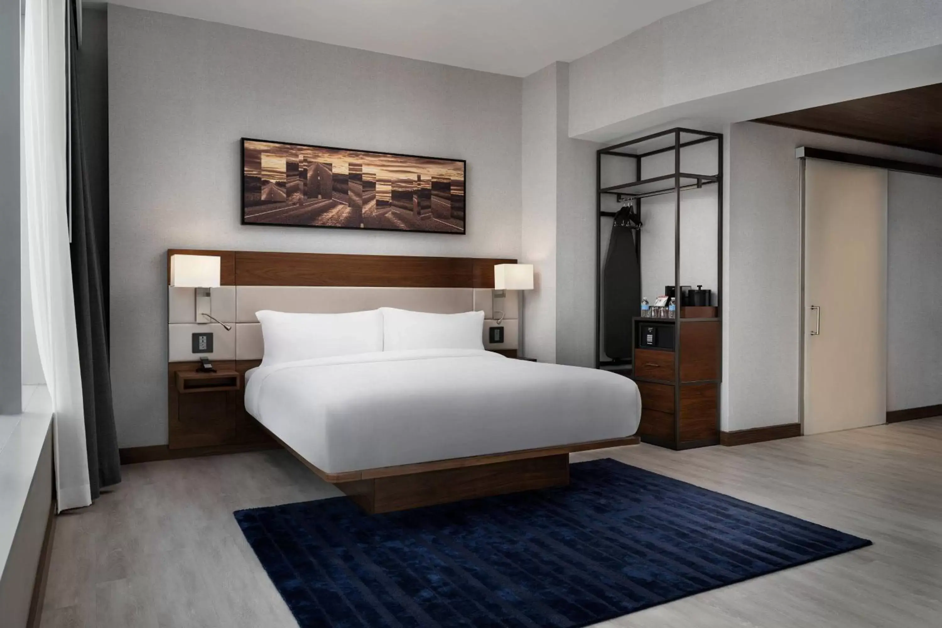 Bedroom, Bed in AC Hotel by Marriott Austin-University