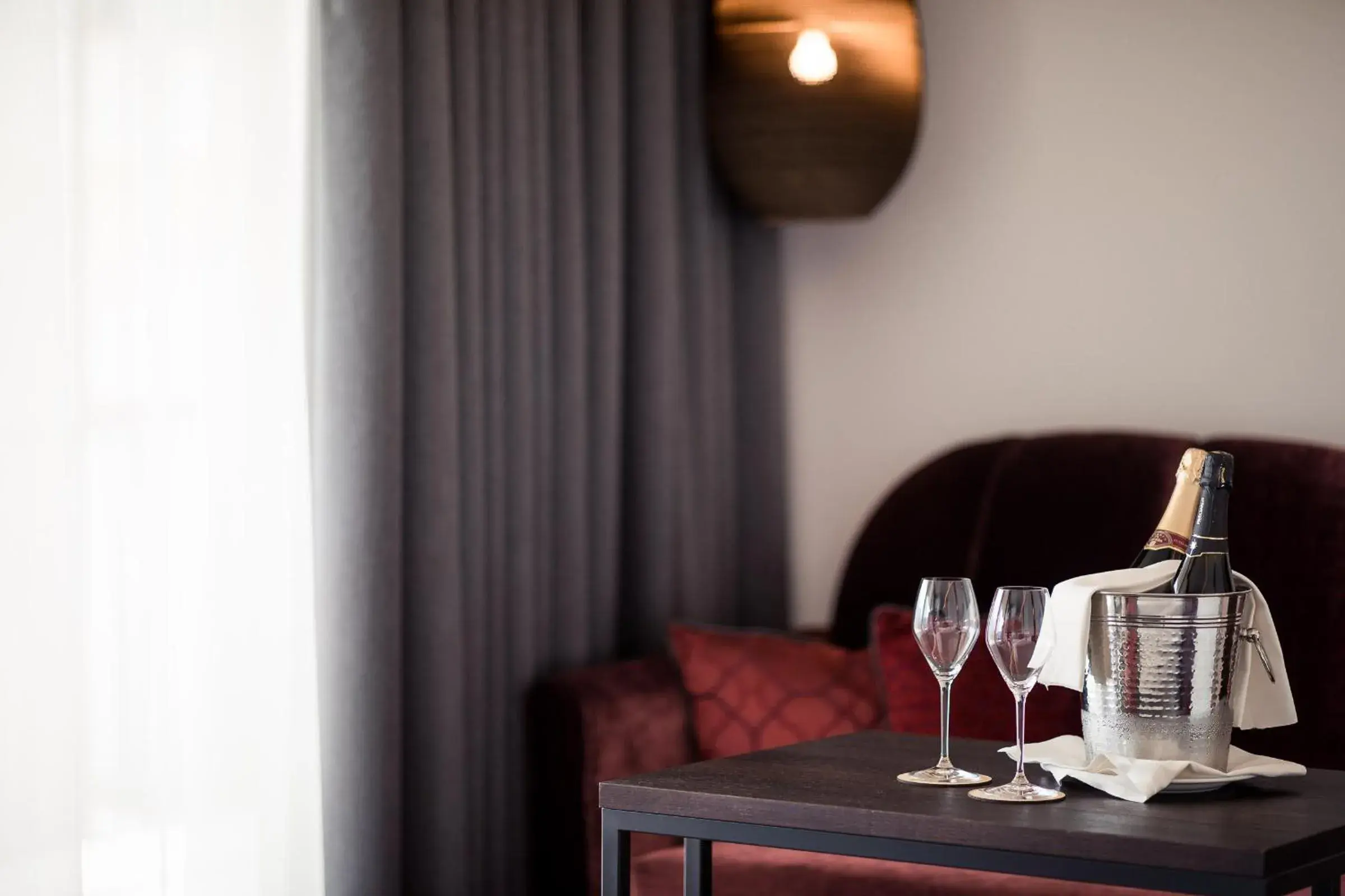 Decorative detail, Seating Area in Hotel Der Weinmesser