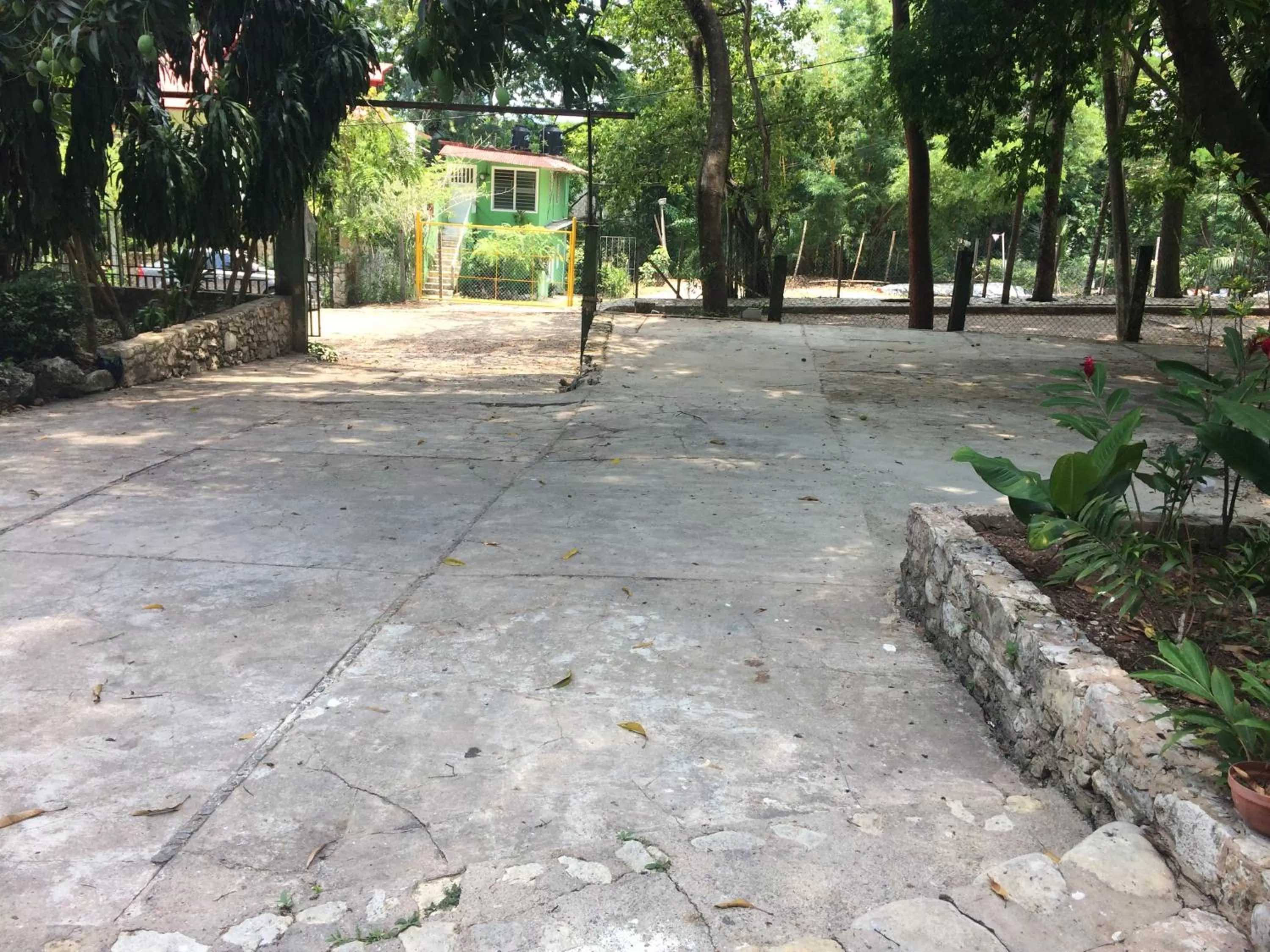 Patio in Hotel Sevilla Palenque