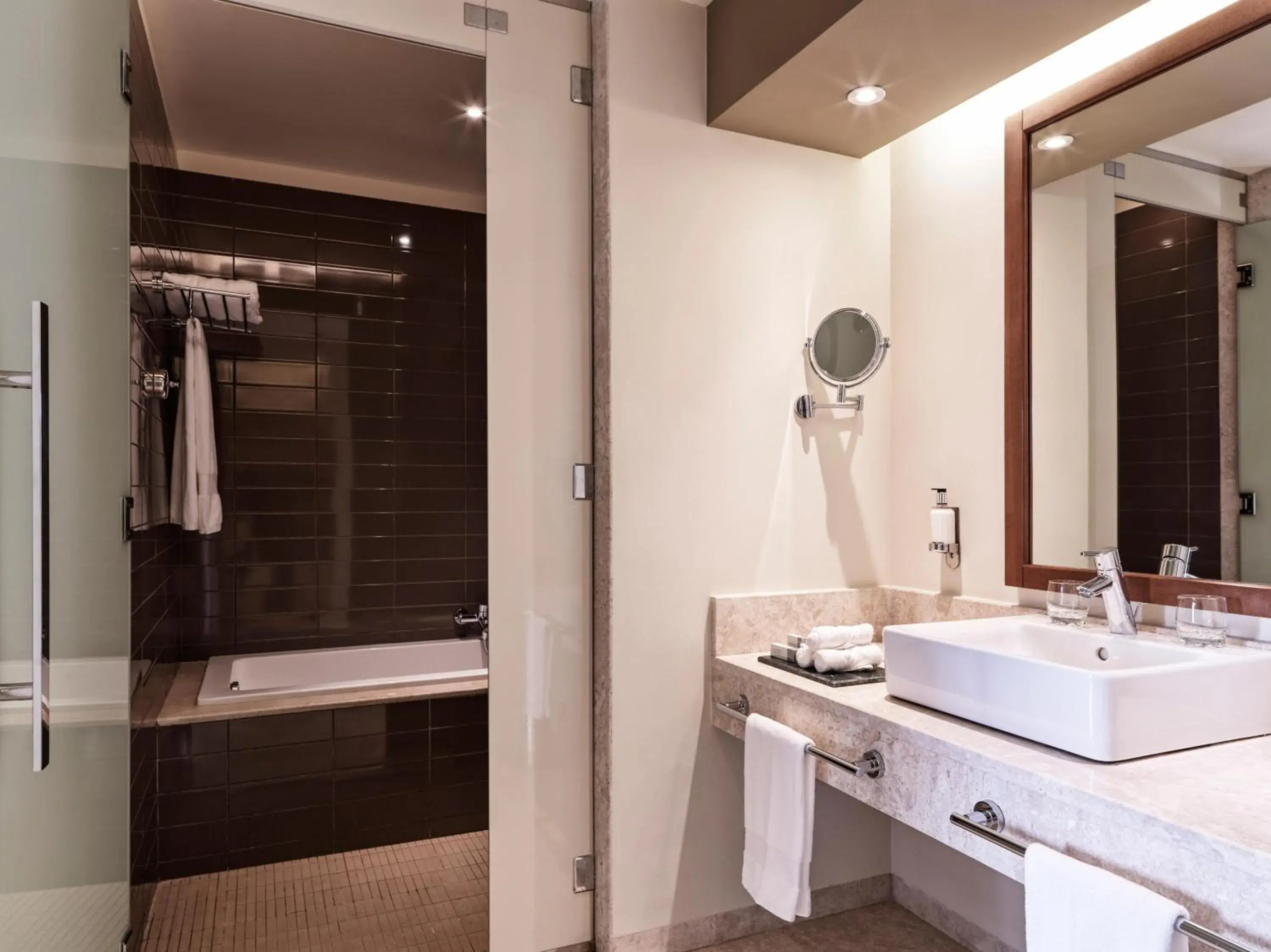 Shower, Bathroom in Fanar Hotel & Residences