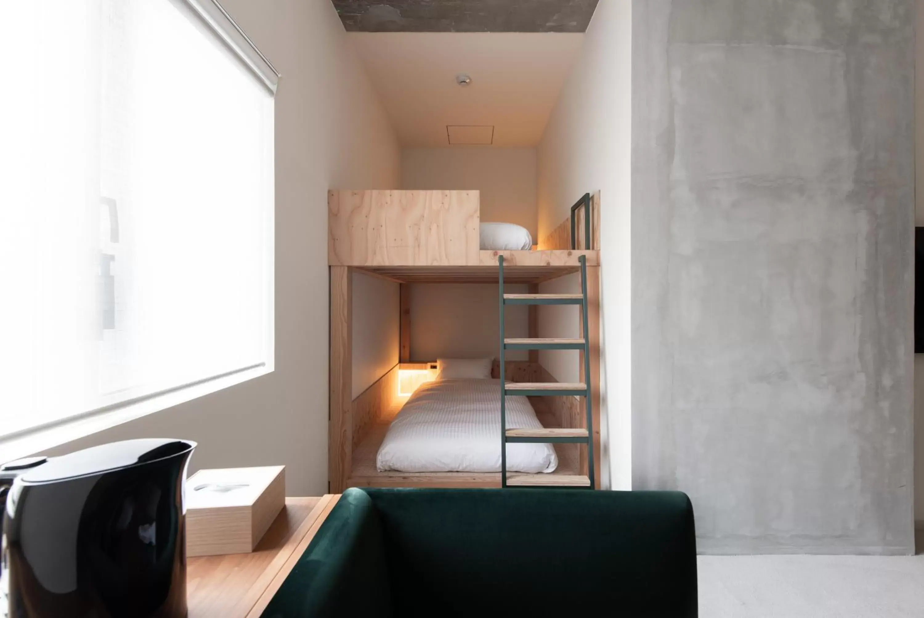 Photo of the whole room, Bunk Bed in KIRO Hiroshima by THE SHARE HOTELS