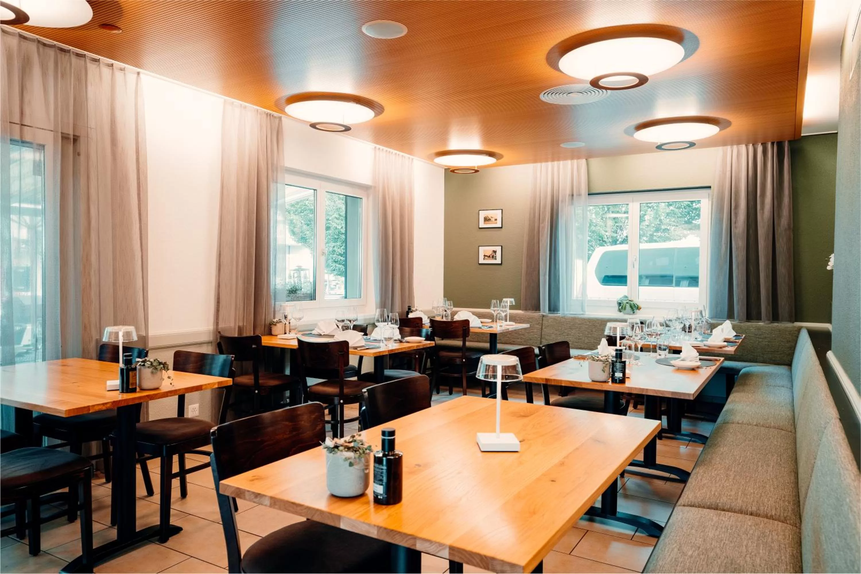 Restaurant/places to eat in Hotel Rössli Luterbach