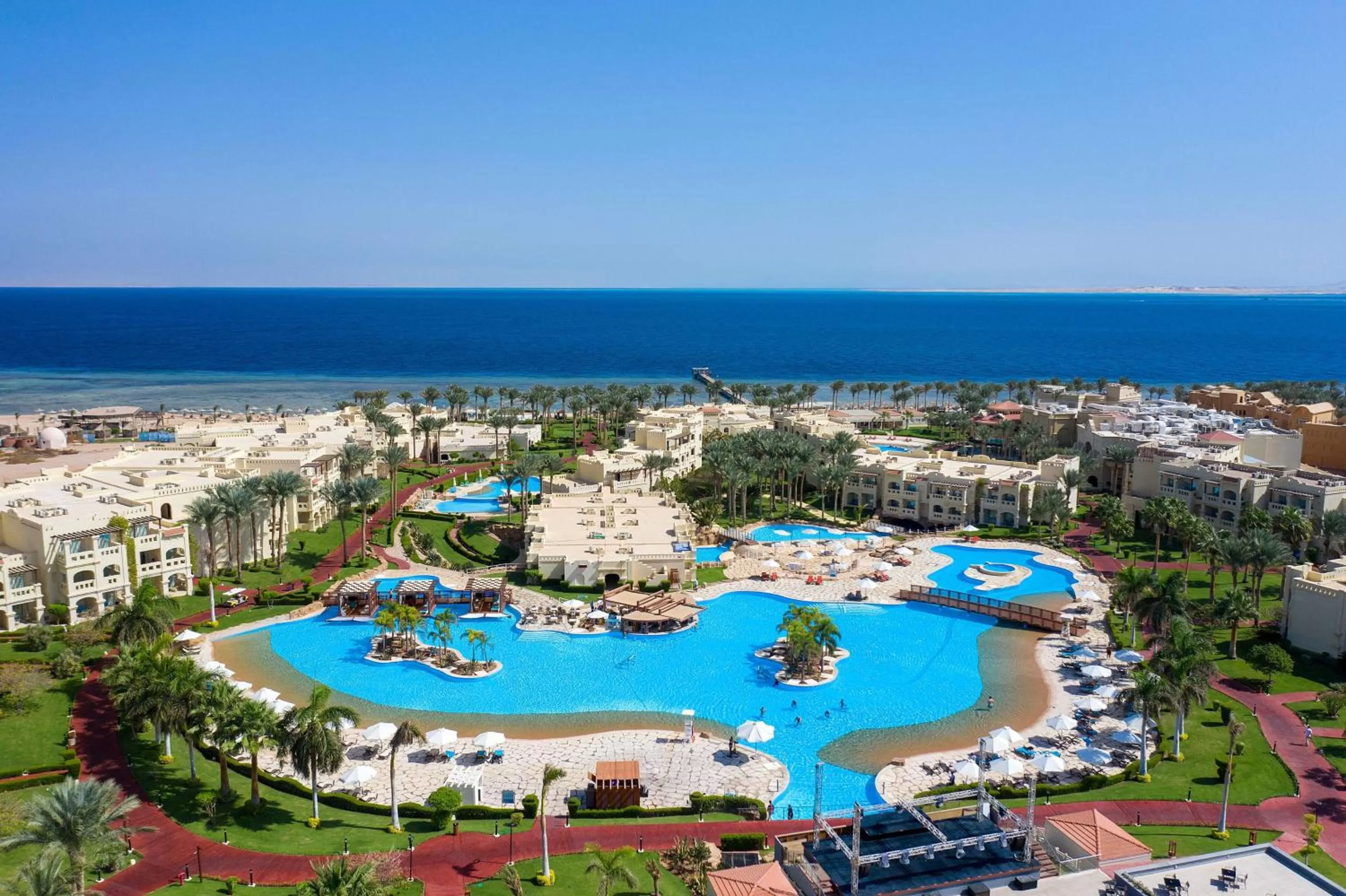 Pool view, Bird's-eye View in Rixos Sharm El Sheikh - Ultra All Inclusive Adults Only 18 Plus