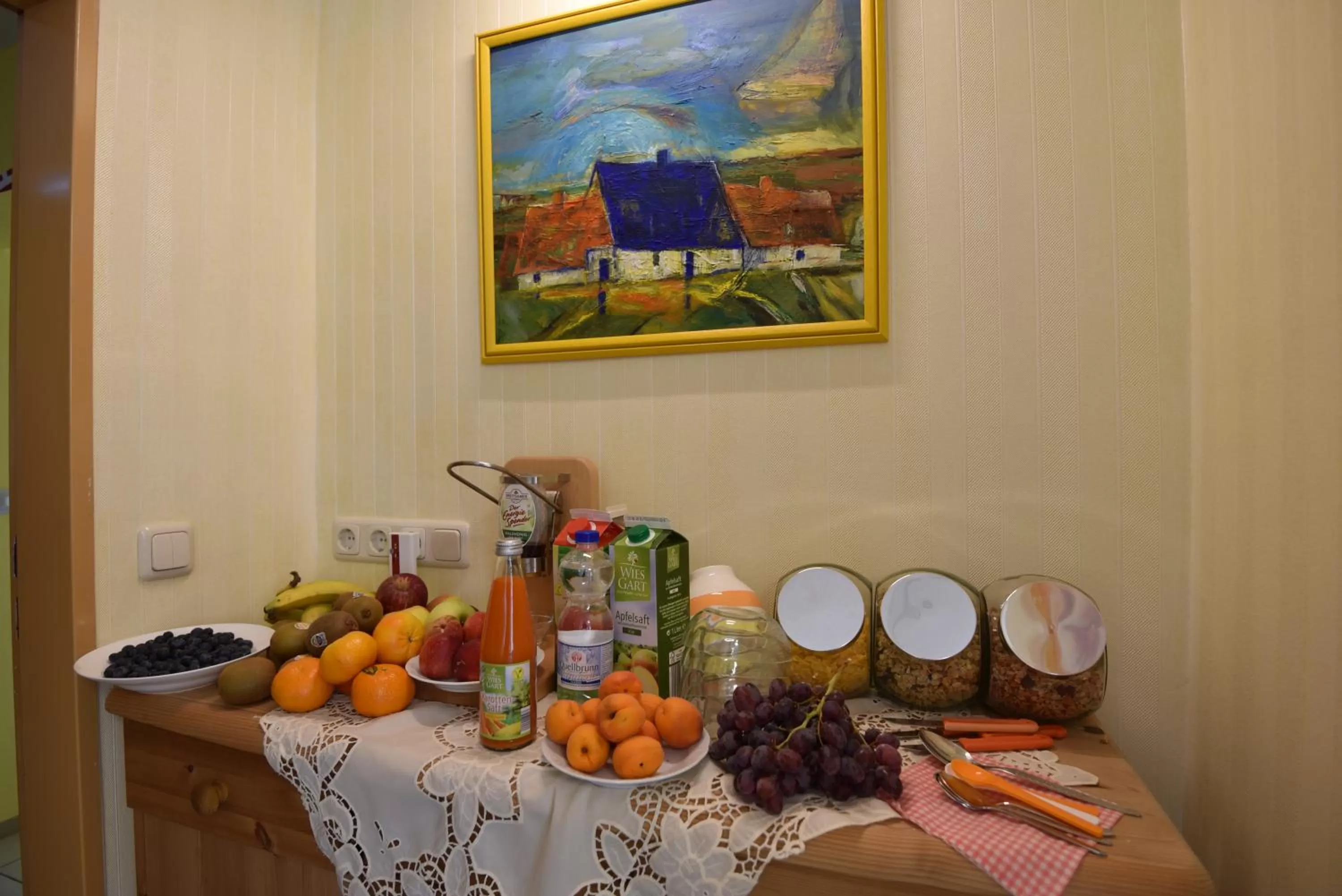 Breakfast in Hotel Haus Orchideental Jena